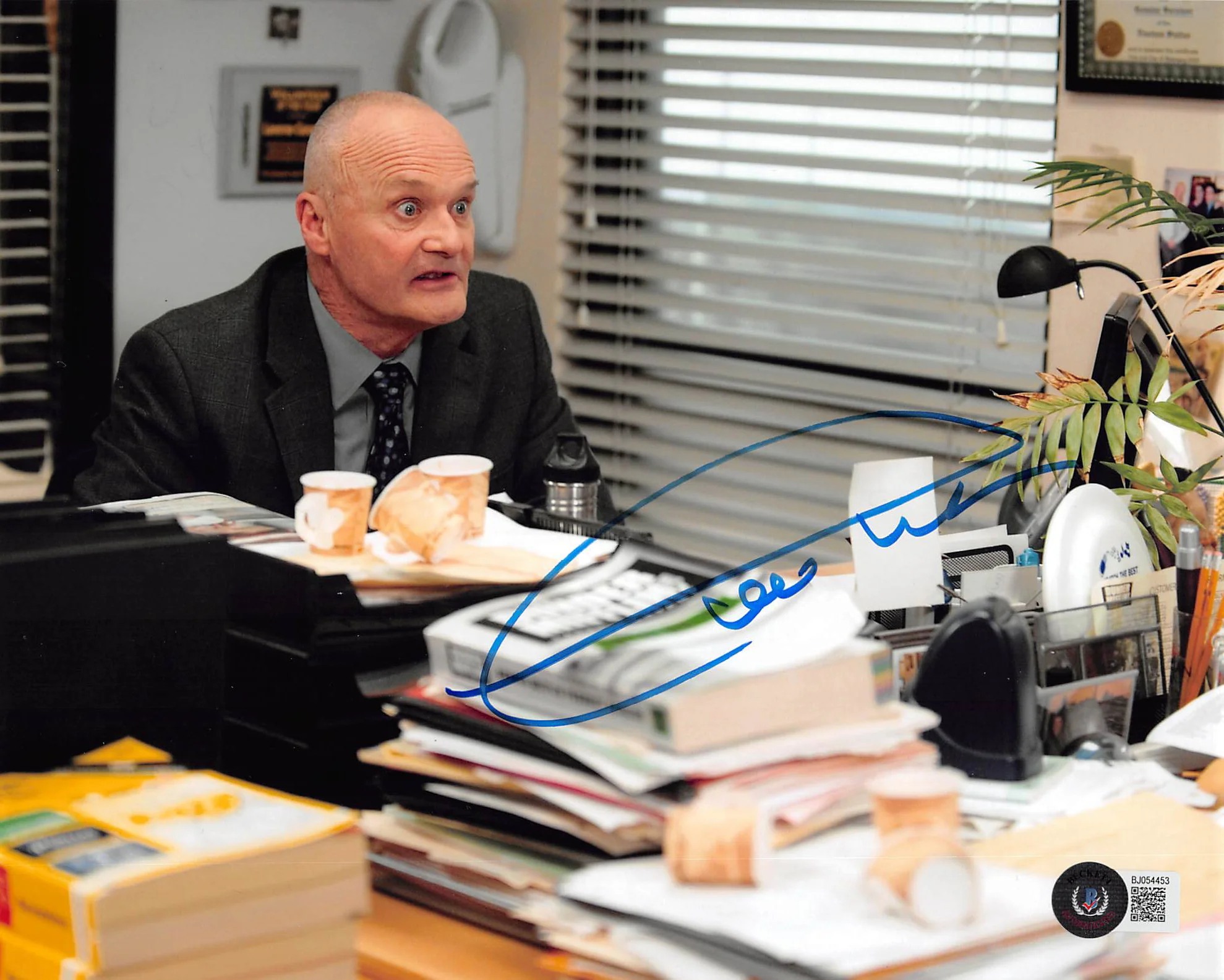 Creed Bratton The Office Authentic Signed 8x10 Photo Autographed BAS #BJ054453 - Image 2