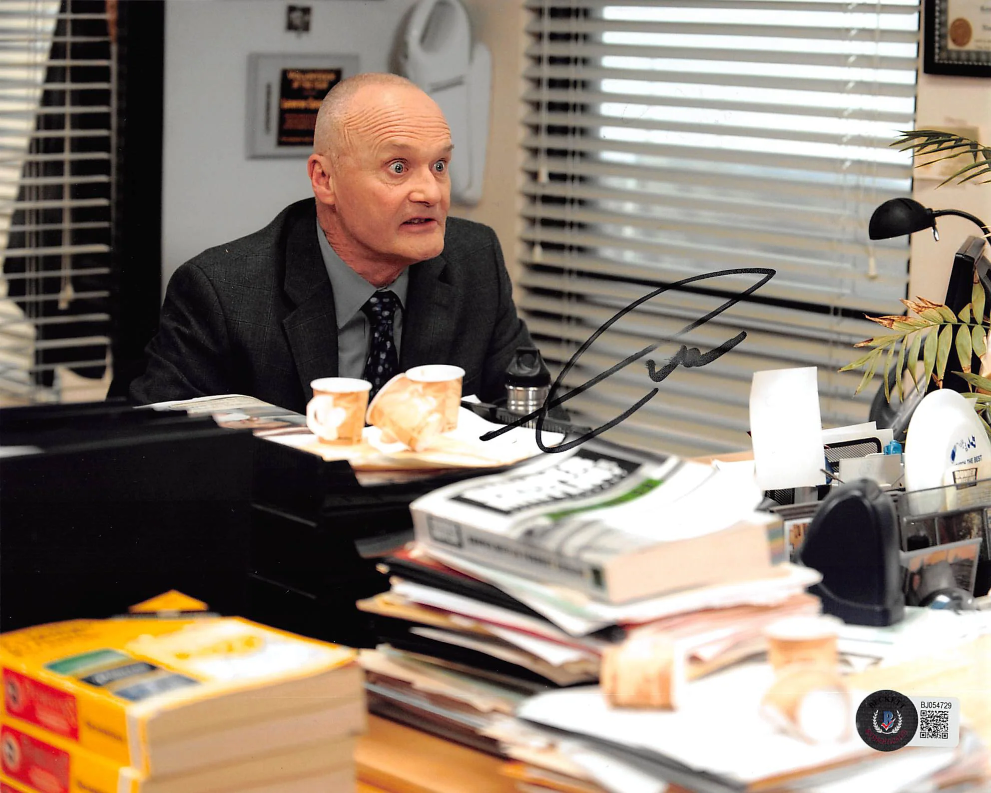 Creed Bratton The Office Authentic Signed 8x10 Photo Autographed BAS #BJ054729 - Image 2