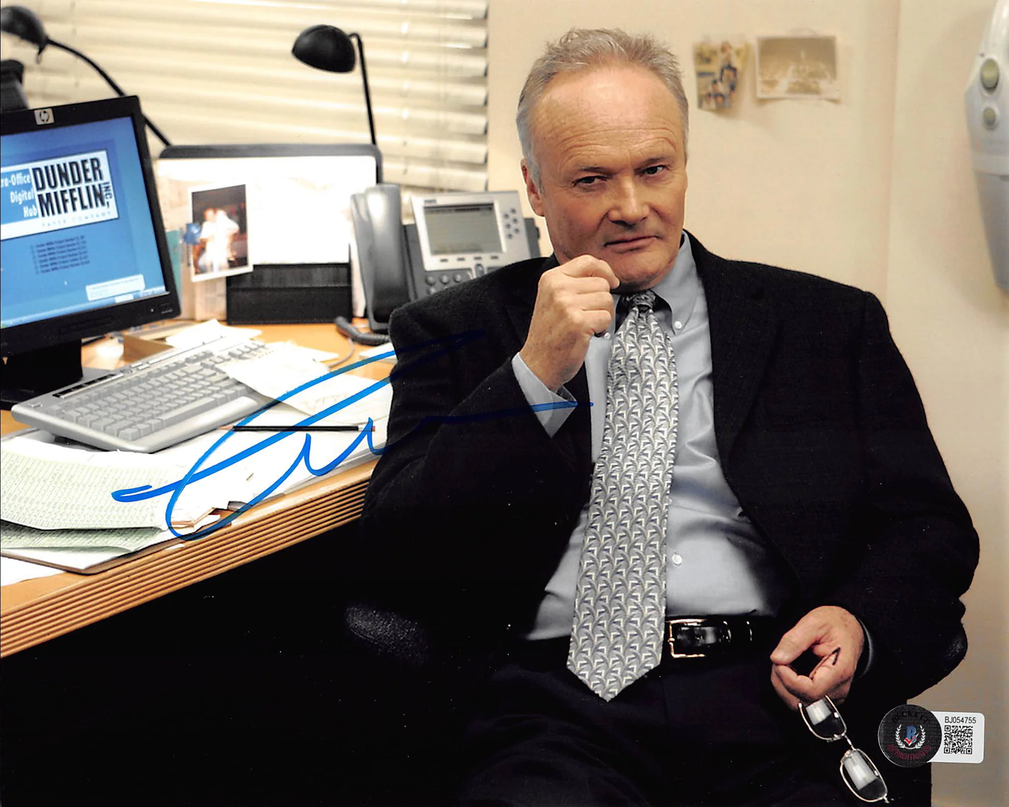 Creed Bratton The Office Authentic Signed 8x10 Photo Autographed BAS #BJ054755 - Image 2