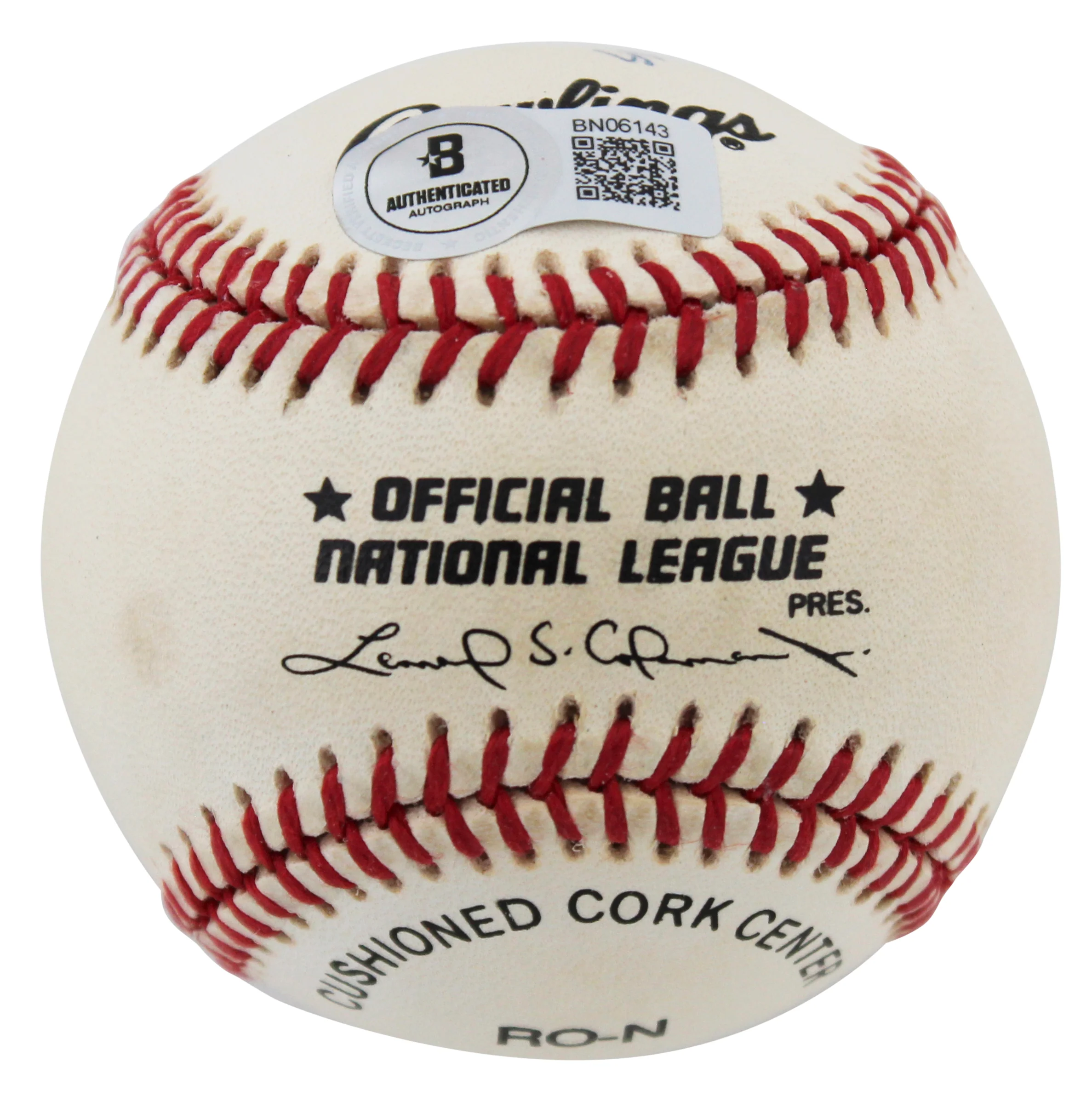 Cubs Fergie Jenkins "3x Insc" Authentic Signed Onl Baseball BAS #BN06143 - Image 8