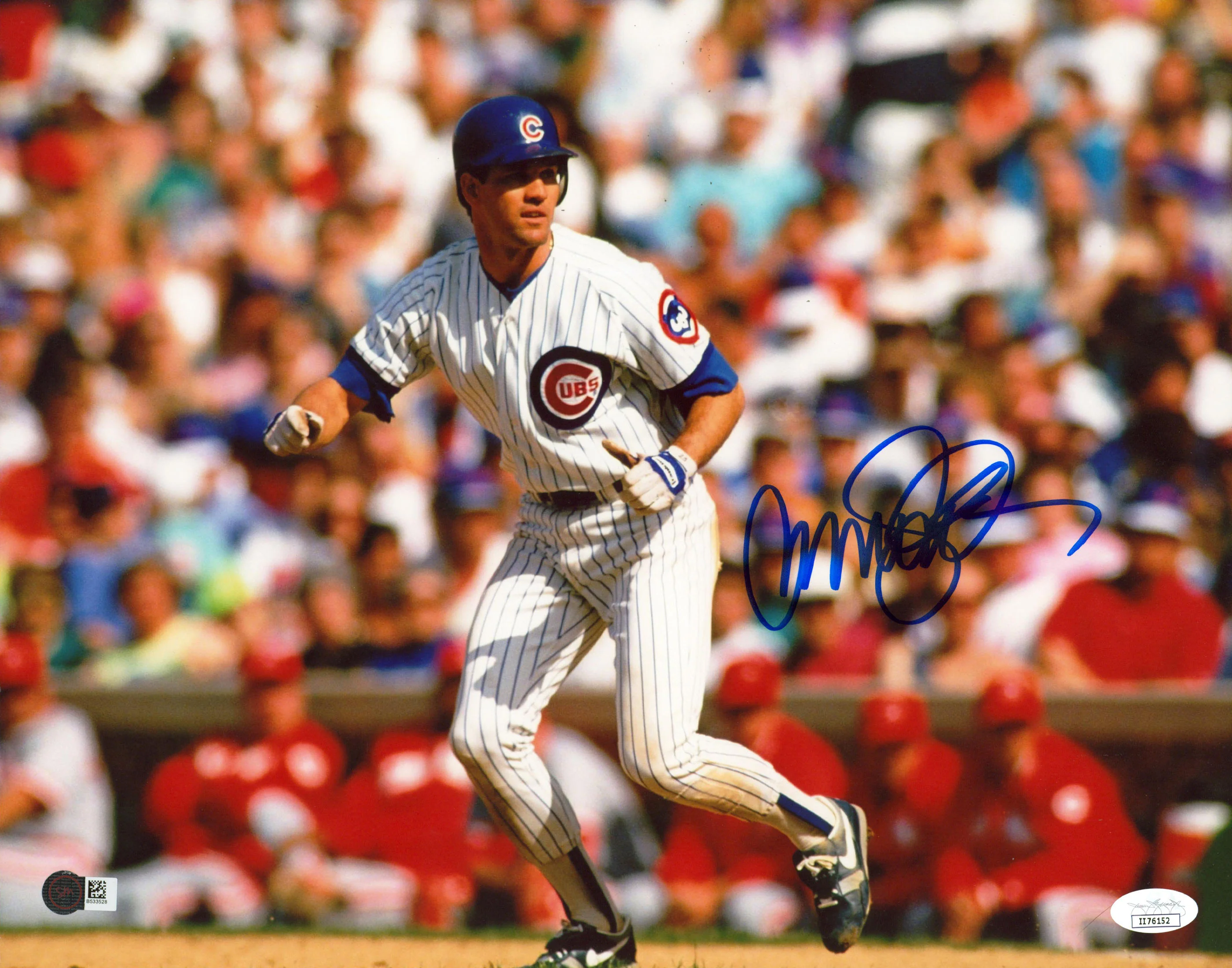 Cubs Ryne Sandberg Authentic Signed 11x14 Horizontal Photo JSA #II76152 - Image 2