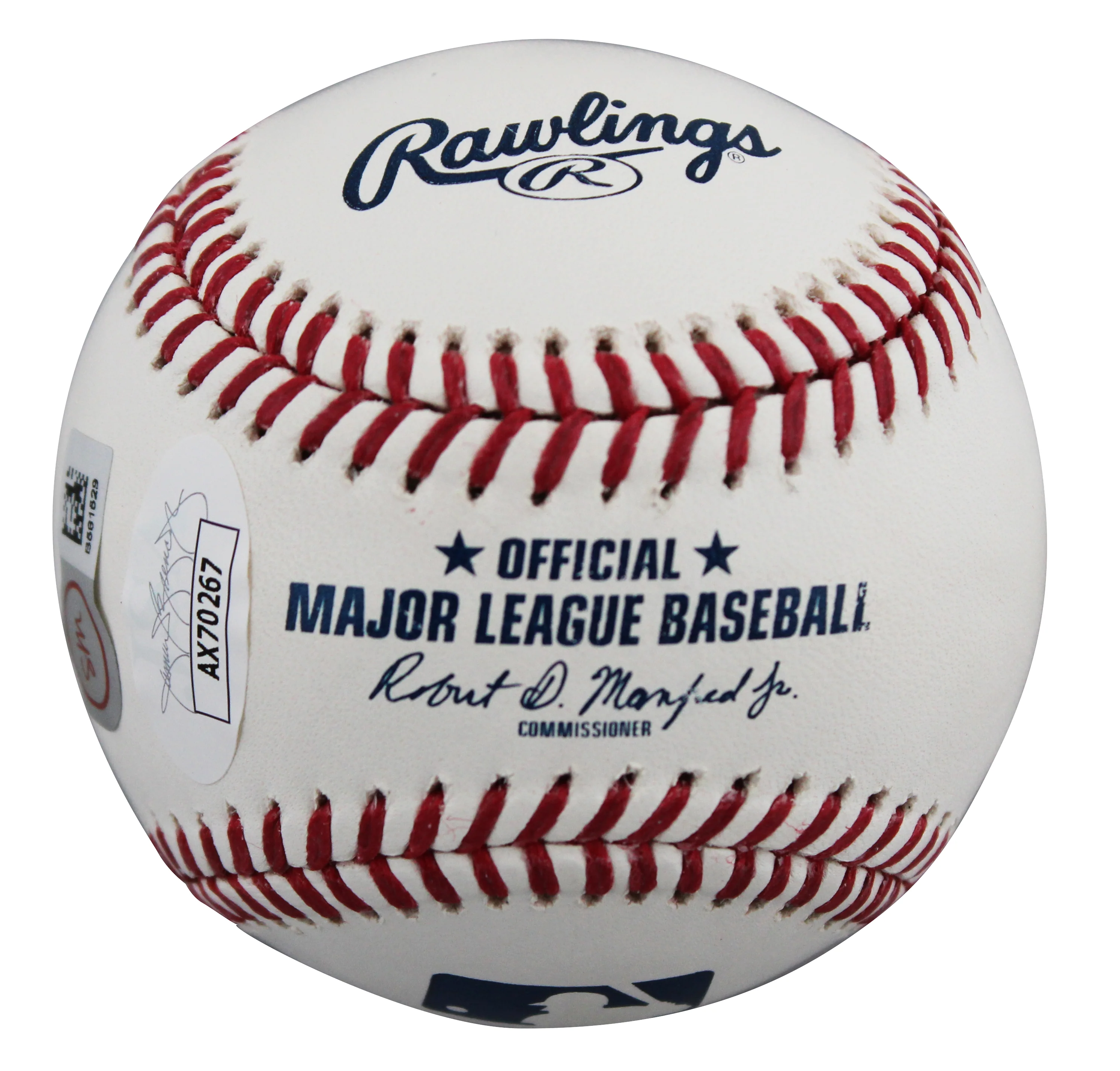 Cubs Ryne Sandberg "HOF 05" Authentic Signed Manfred OML Baseball JSA #AX70267 - Image 8