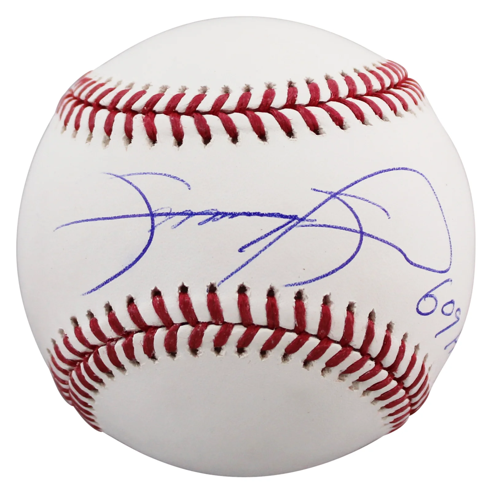 Cubs Sammy Sosa "609 HRS" Authentic Signed OML Baseball Autographed BAS - Image 3