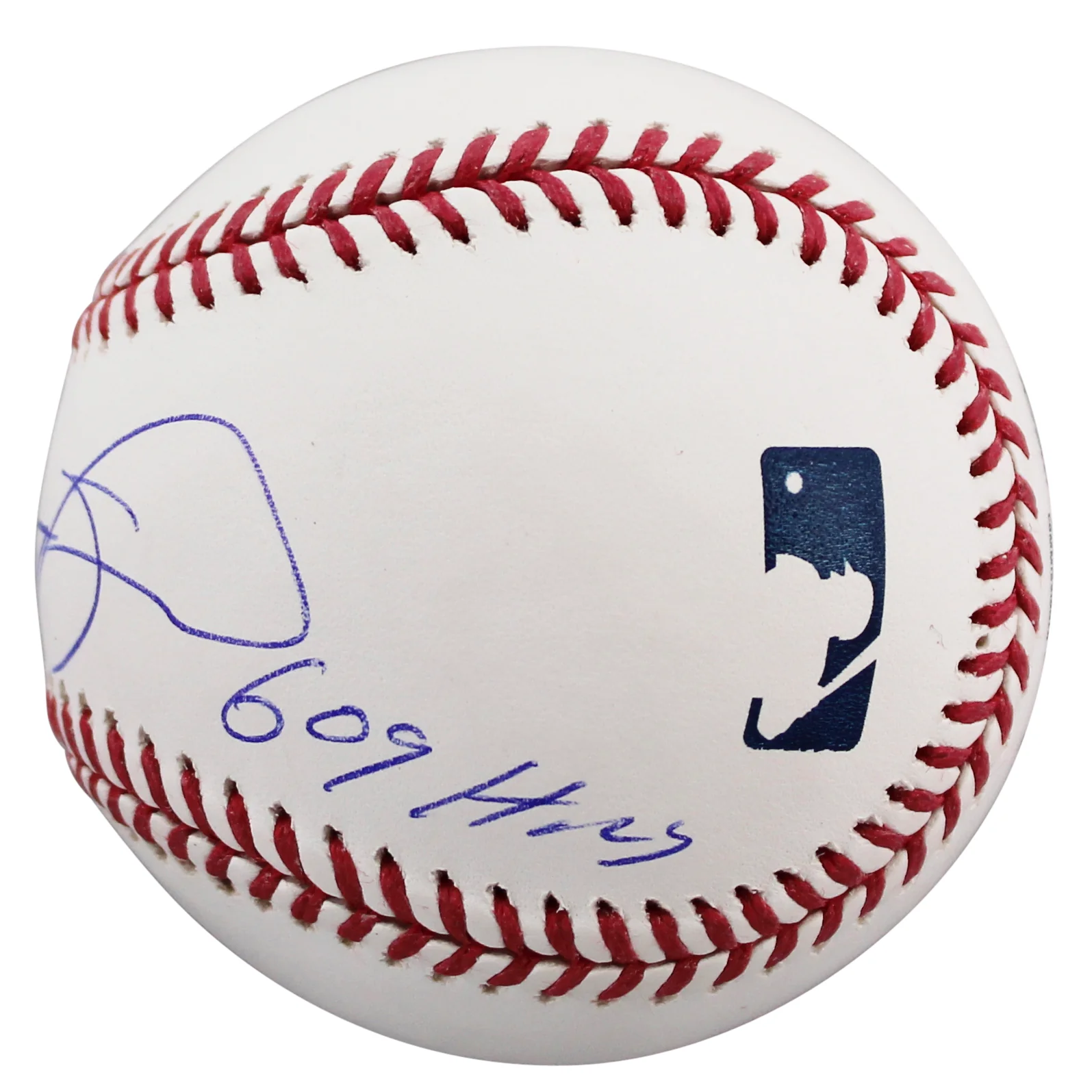 Cubs Sammy Sosa "609 HRS" Authentic Signed OML Baseball Autographed BAS - Image 4
