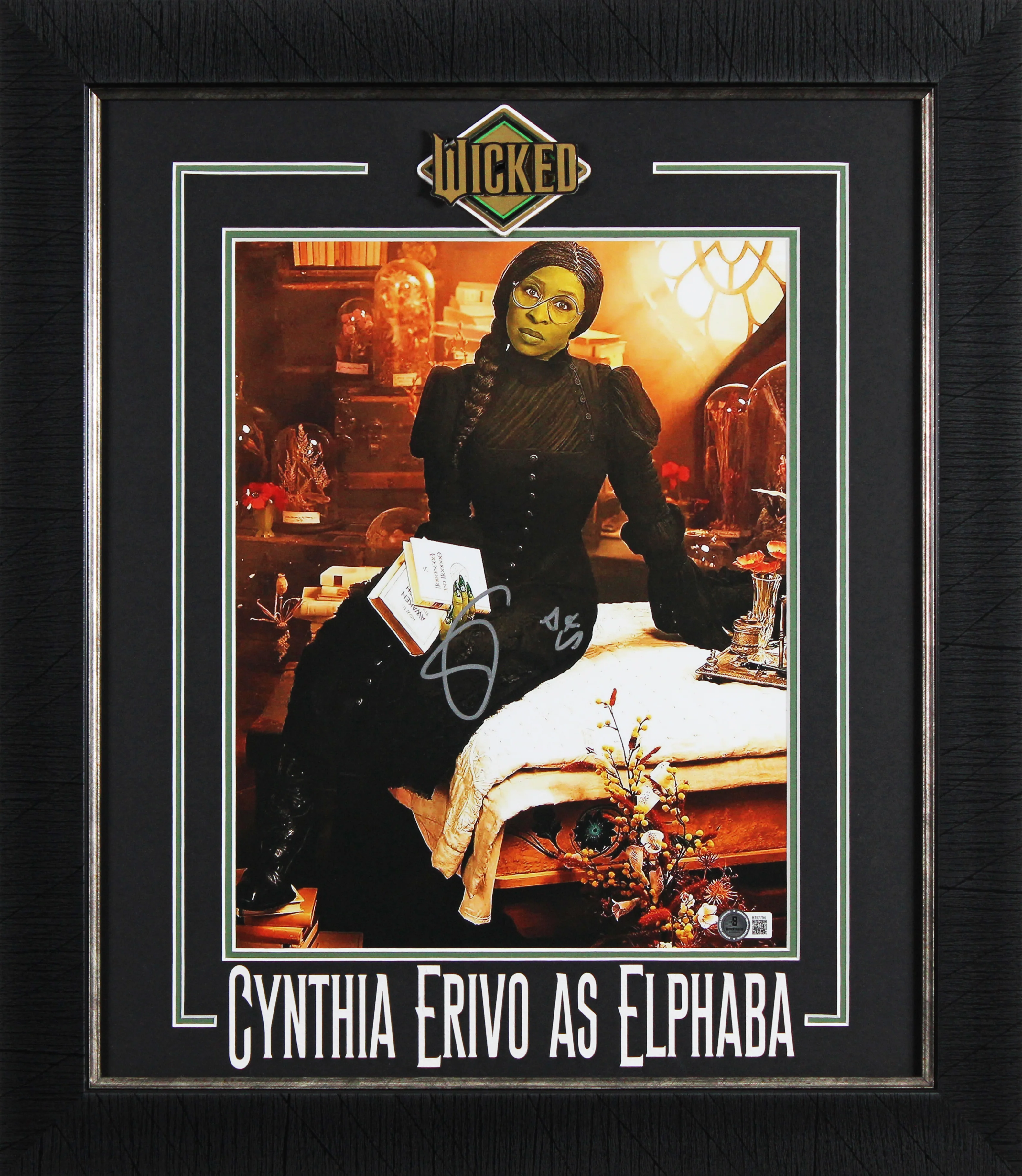 Cynthia Erivo Wicked Authentic Signed 11x14 Framed Photo BAS #BT67754 - Image 2