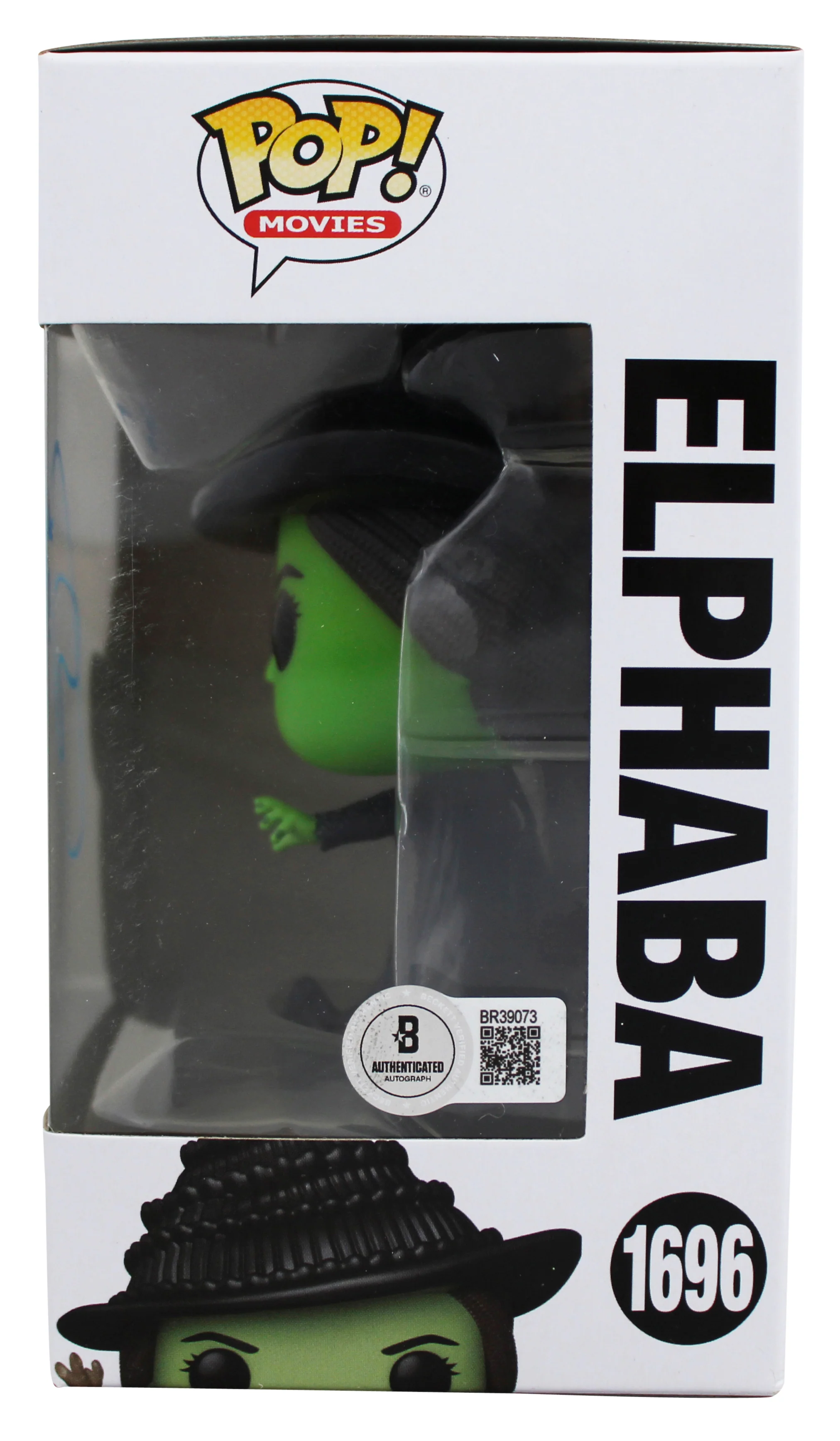 Cynthia Erivo Wicked Signed Elphaba #1696 Funko Pop Vinyl Figure BAS #BR39073 - Image 4