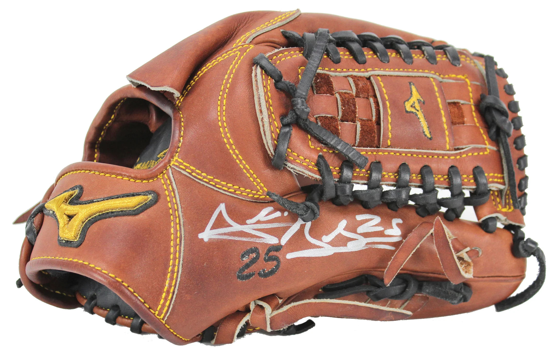 D-Backs Archie Bradley Authentic Signed Game Used Mizuno Pro Glove BAS #G52252 - Image 2