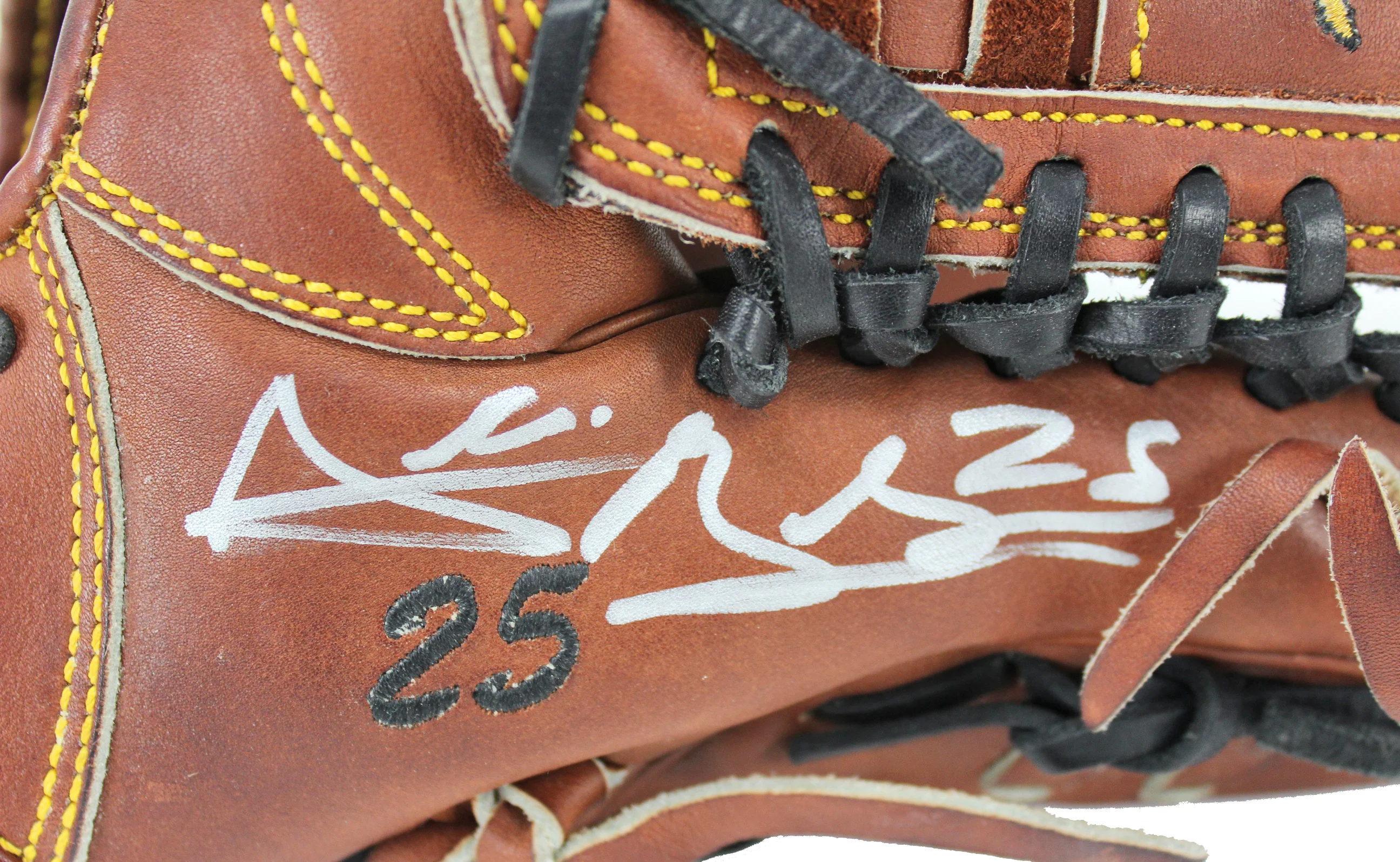 D-Backs Archie Bradley Authentic Signed Game Used Mizuno Pro Glove BAS #G52252 - Image 3
