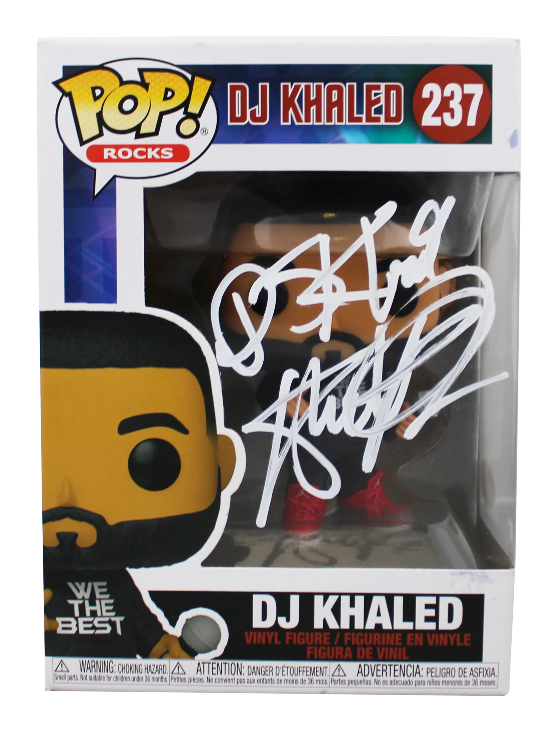 D.J. Khaled Authentic Signed #237 Funko Pop Vinyl Figure JSA #VV00964 - Image 2
