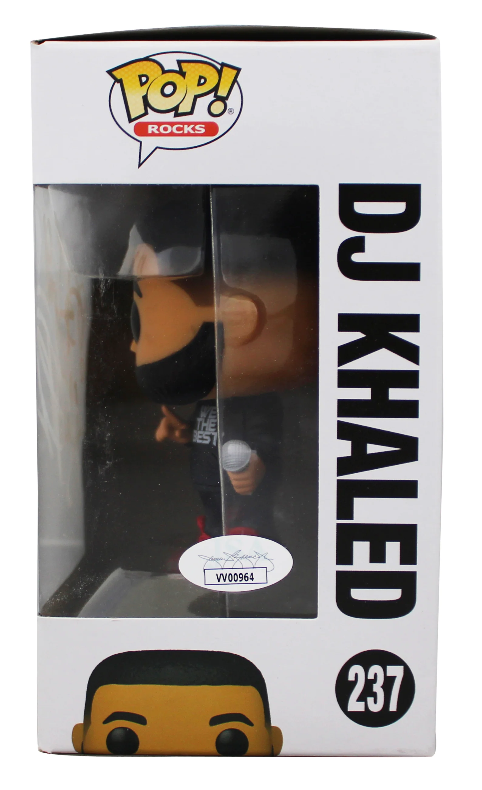 D.J. Khaled Authentic Signed #237 Funko Pop Vinyl Figure JSA #VV00964 - Image 4