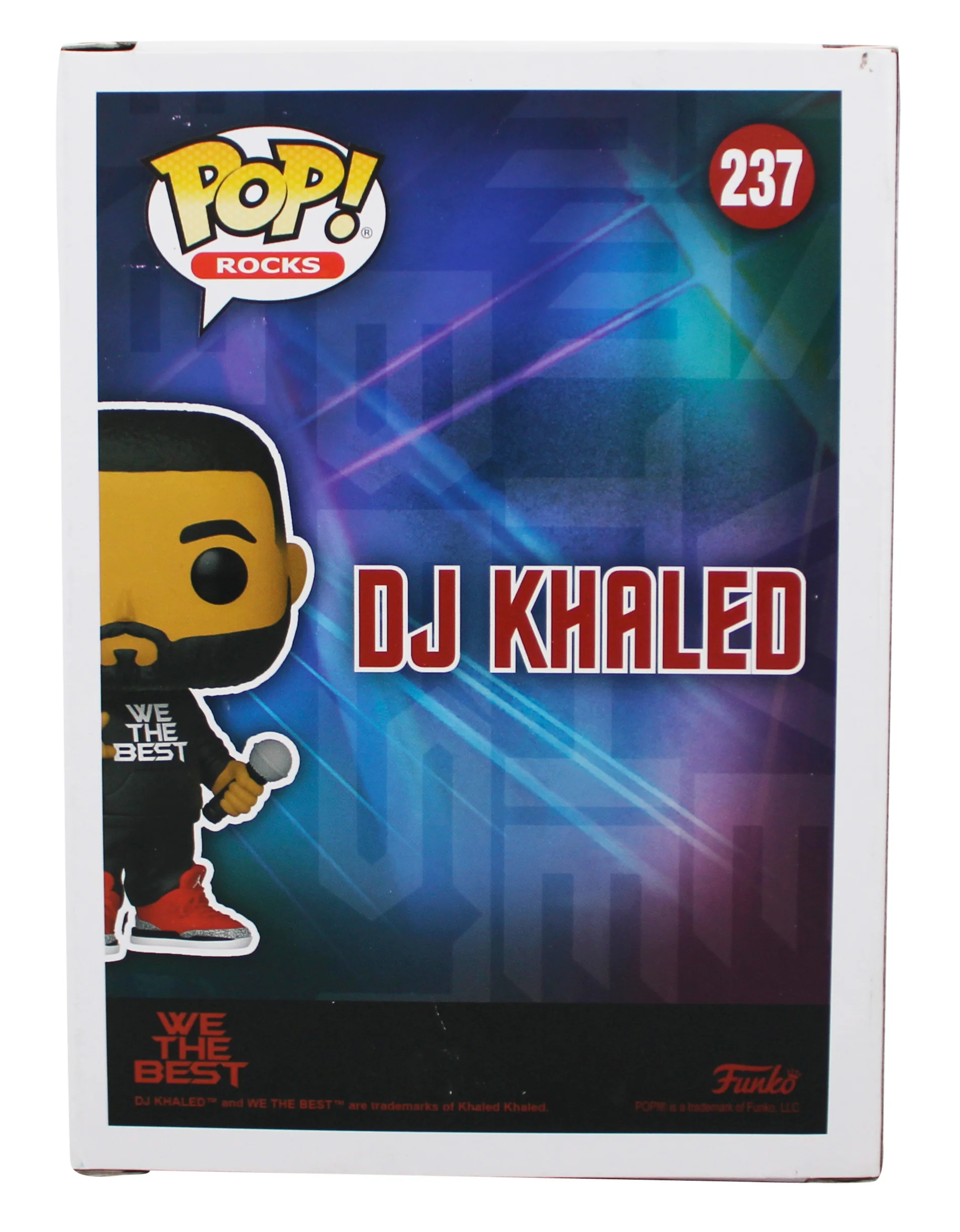 D.J. Khaled Authentic Signed #237 Funko Pop Vinyl Figure JSA #VV00964 - Image 5