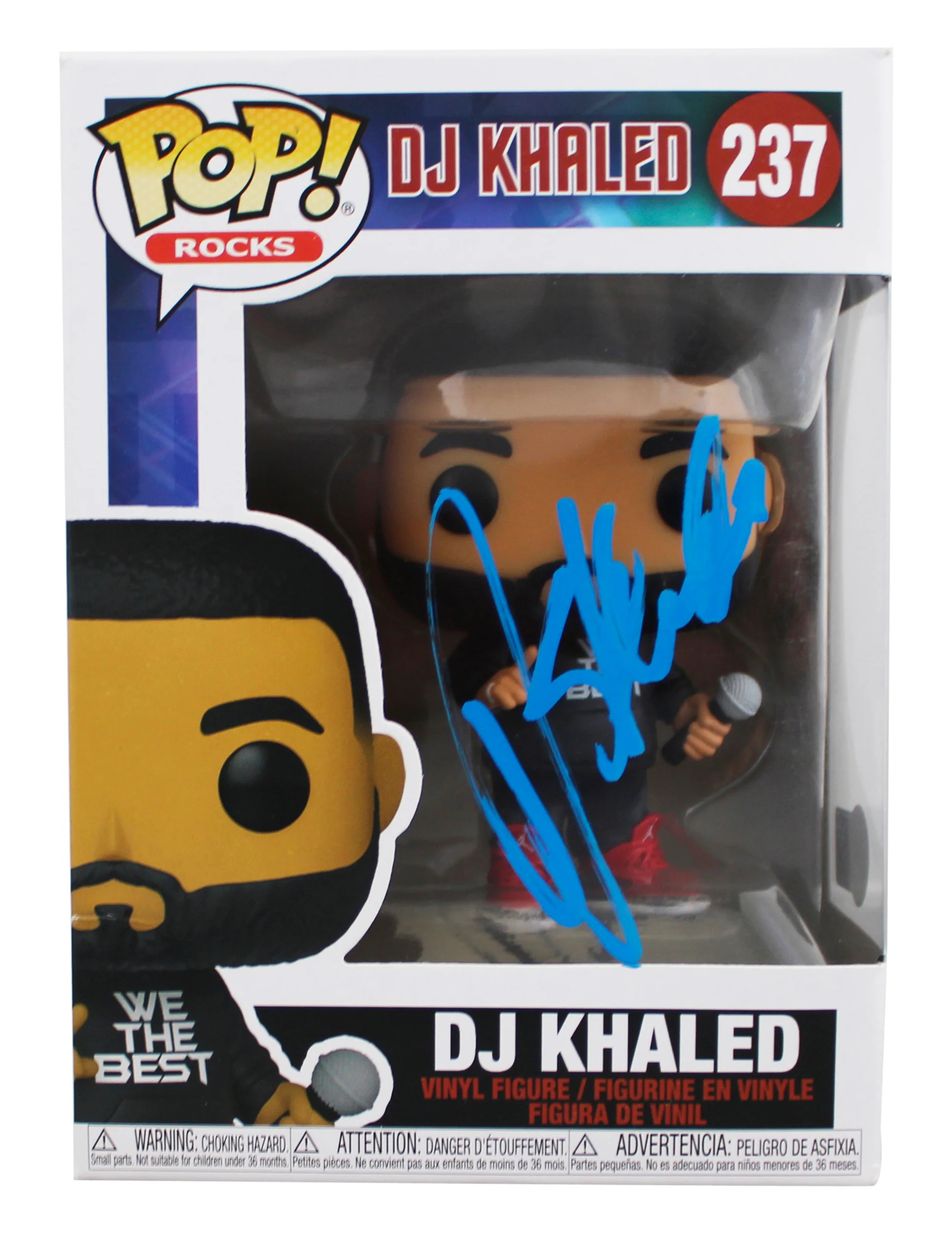 D.J. Khaled Authentic Signed D.J. Khaled #237 Funko Pop Vinyl Figure BAS - Image 2