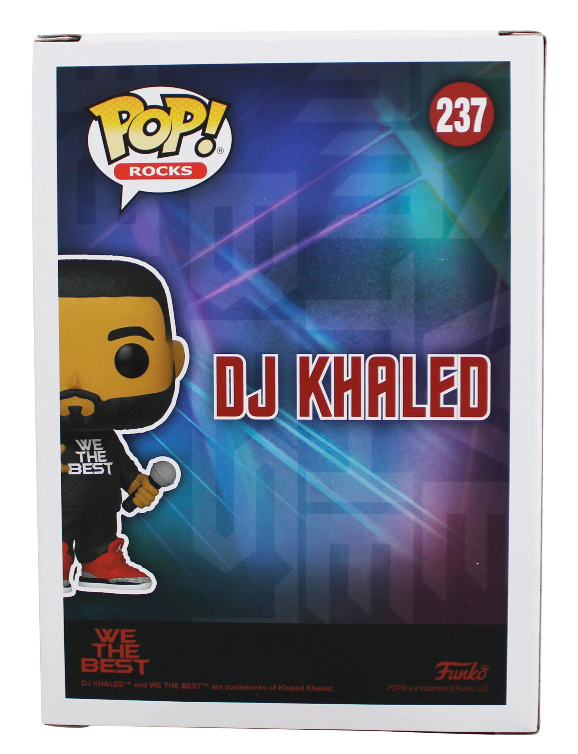 D.J. Khaled Authentic Signed D.J. Khaled #237 Funko Pop Vinyl Figure BAS - Image 5