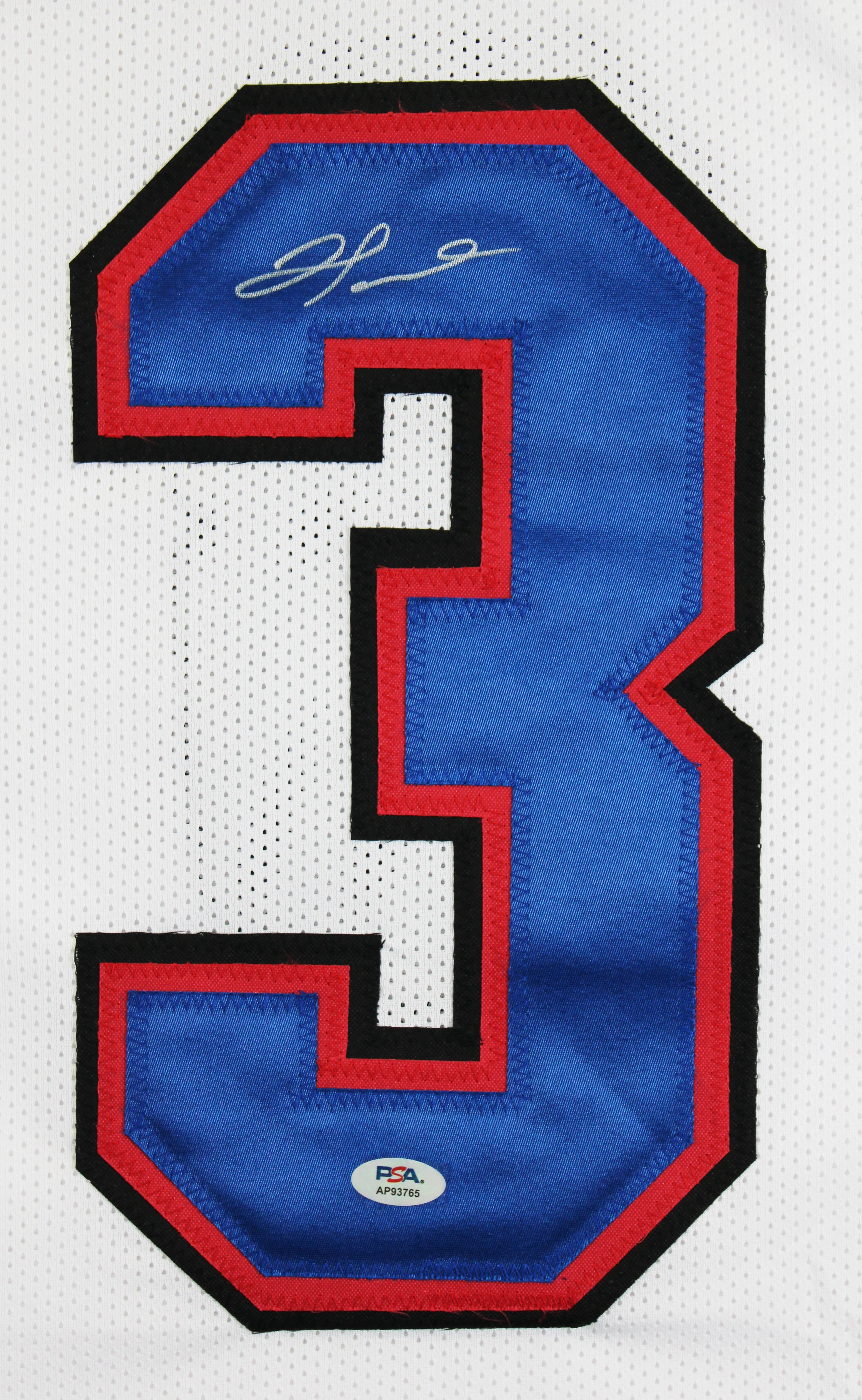 Damar Hamlin Authentic Signed White Pro Style Jersey Autographed PSA/DNA - Image 3