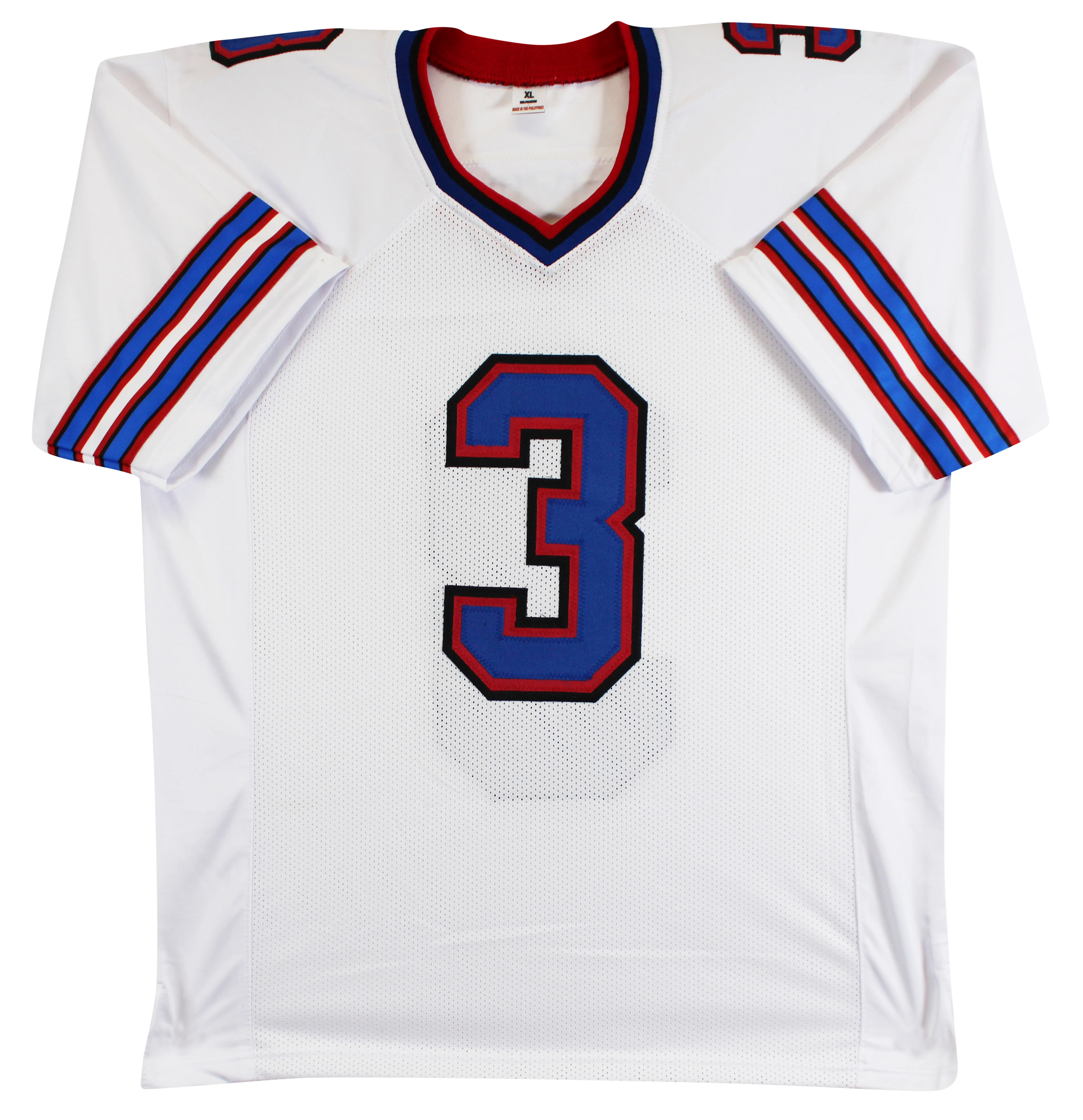 Damar Hamlin Authentic Signed White Pro Style Jersey Autographed PSA/DNA - Image 4