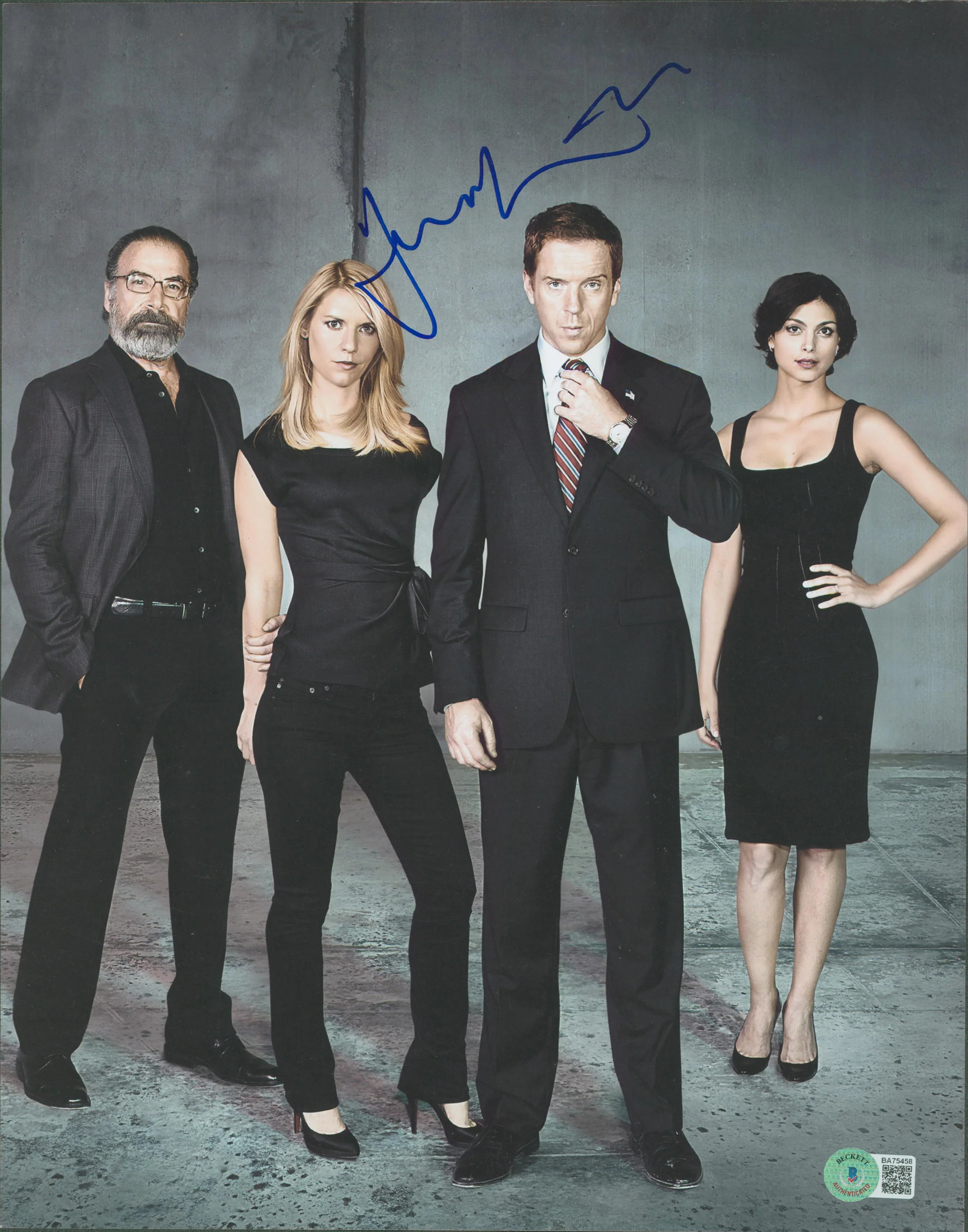 Damian Lewis Homeland Authentic Signed 11x14 Photo Autographed BAS #BA75458 - Image 2