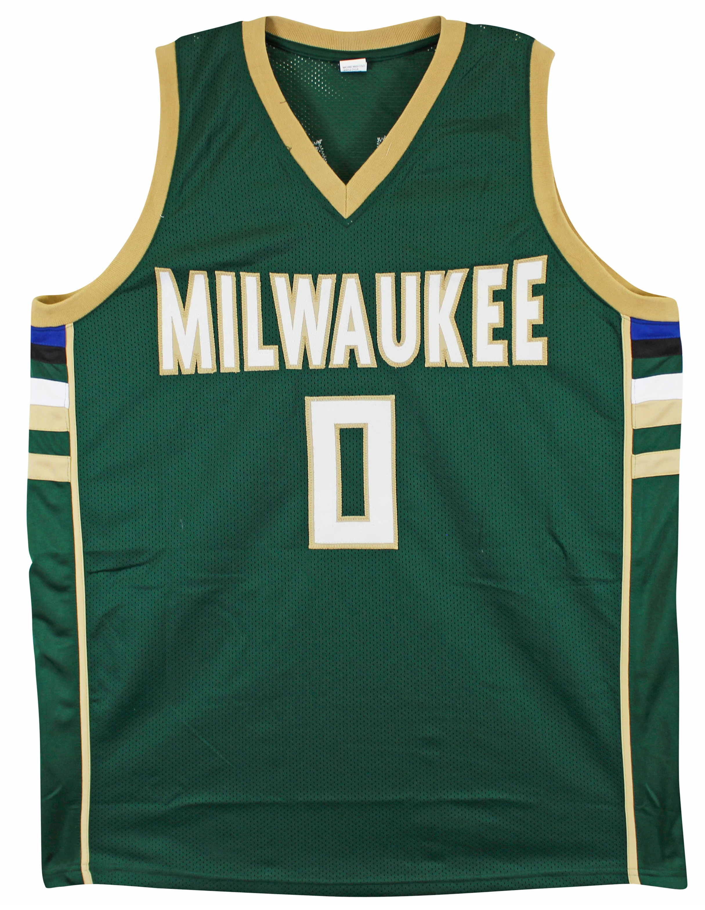 Damian Lillard Authentic Signed Green Pro Style Jersey Autographed BAS Witnessed - Image 4