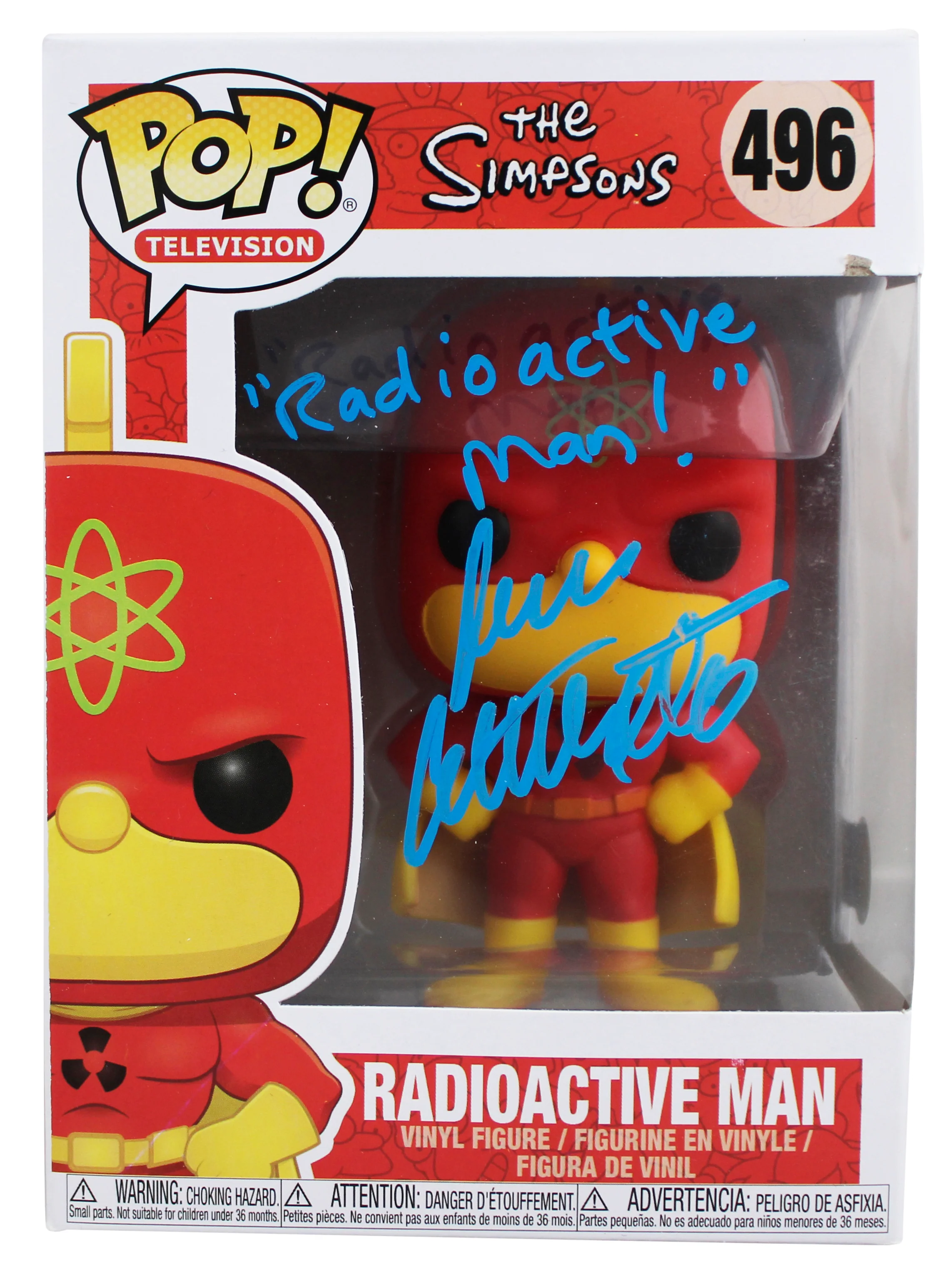Dan Castellaneta The Simpsons Signed #496 Funko Pop Vinyl Figure BAS #BV04159 - Image 2