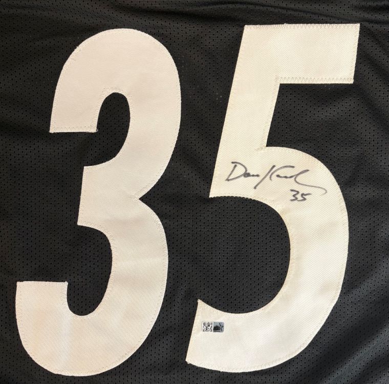Dan Kreider Pittsburgh Signed Black Football Jersey Sports Integrity - Image 2
