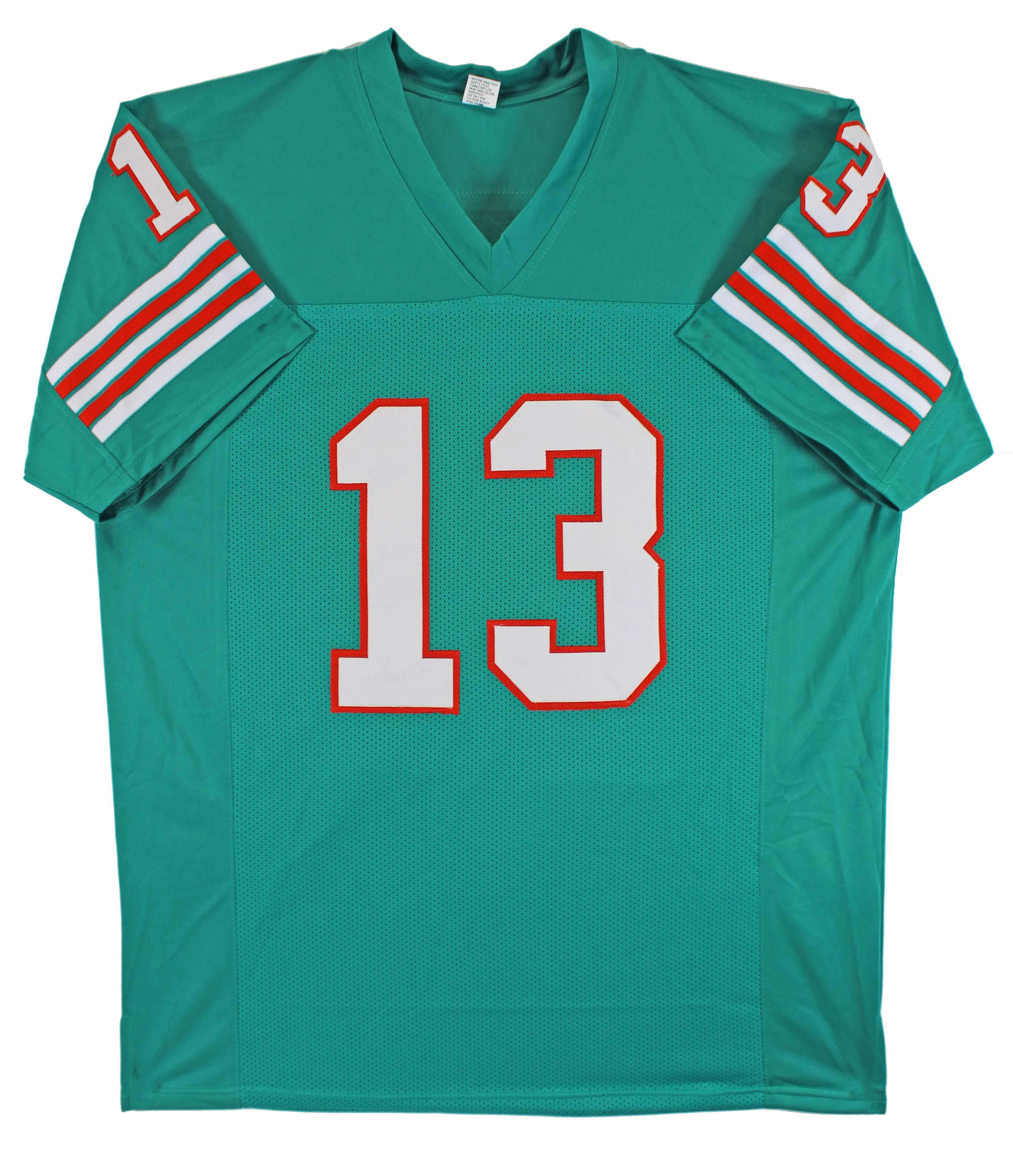 Dan Marino Authentic Signed Teal Pro Style Jersey Autographed JSA Witness - Image 4