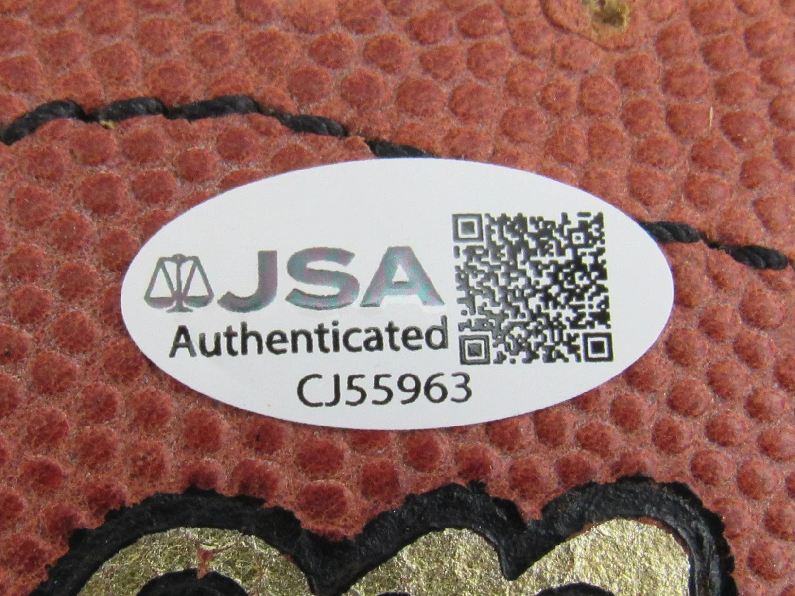 Gale Sayers Signed Auto Football JSA CJ55963 - Image 2