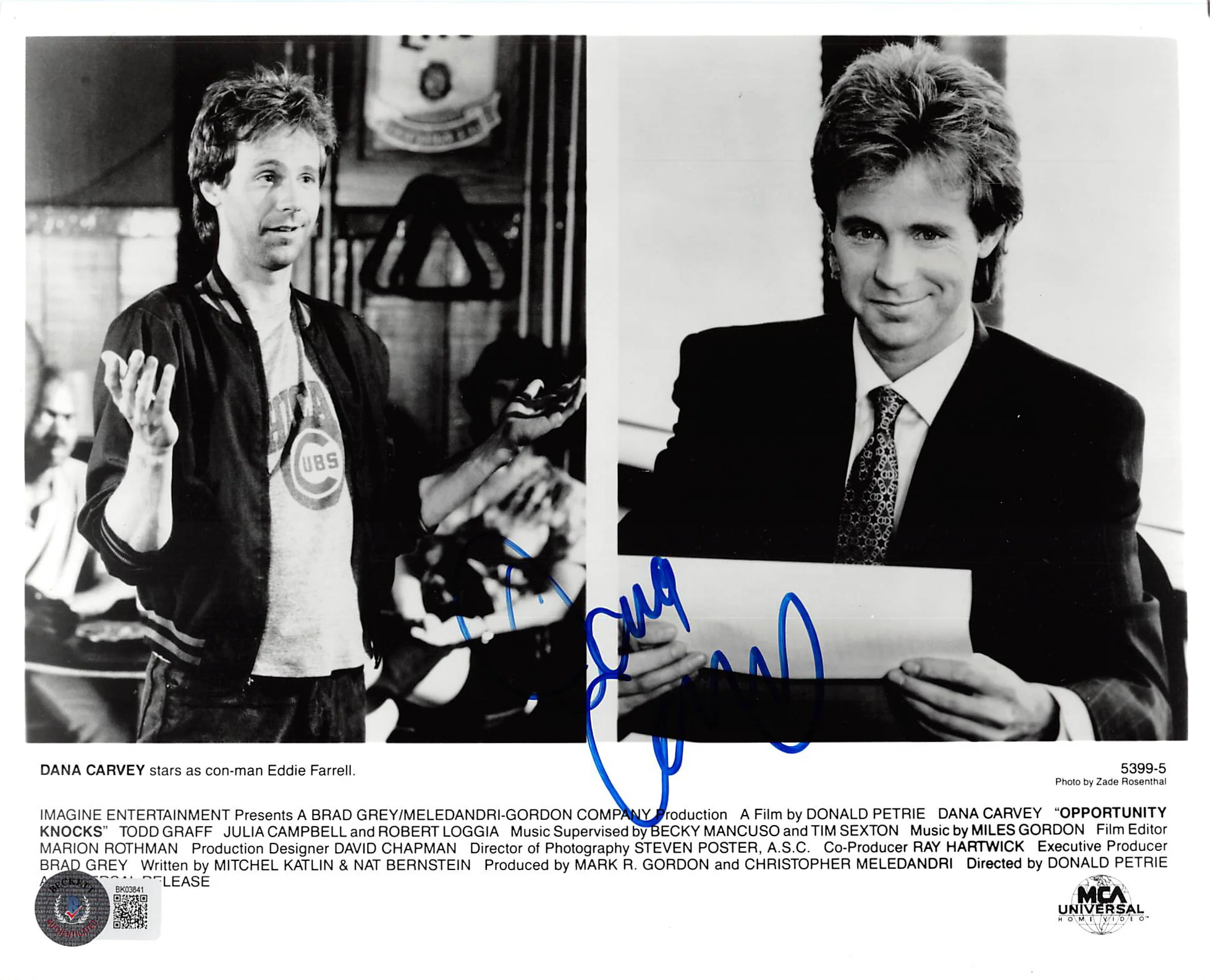 Dana Carvey Opportunity Knocks Authentic Signed 8x10 Photo BAS #BK03841 - Image 2