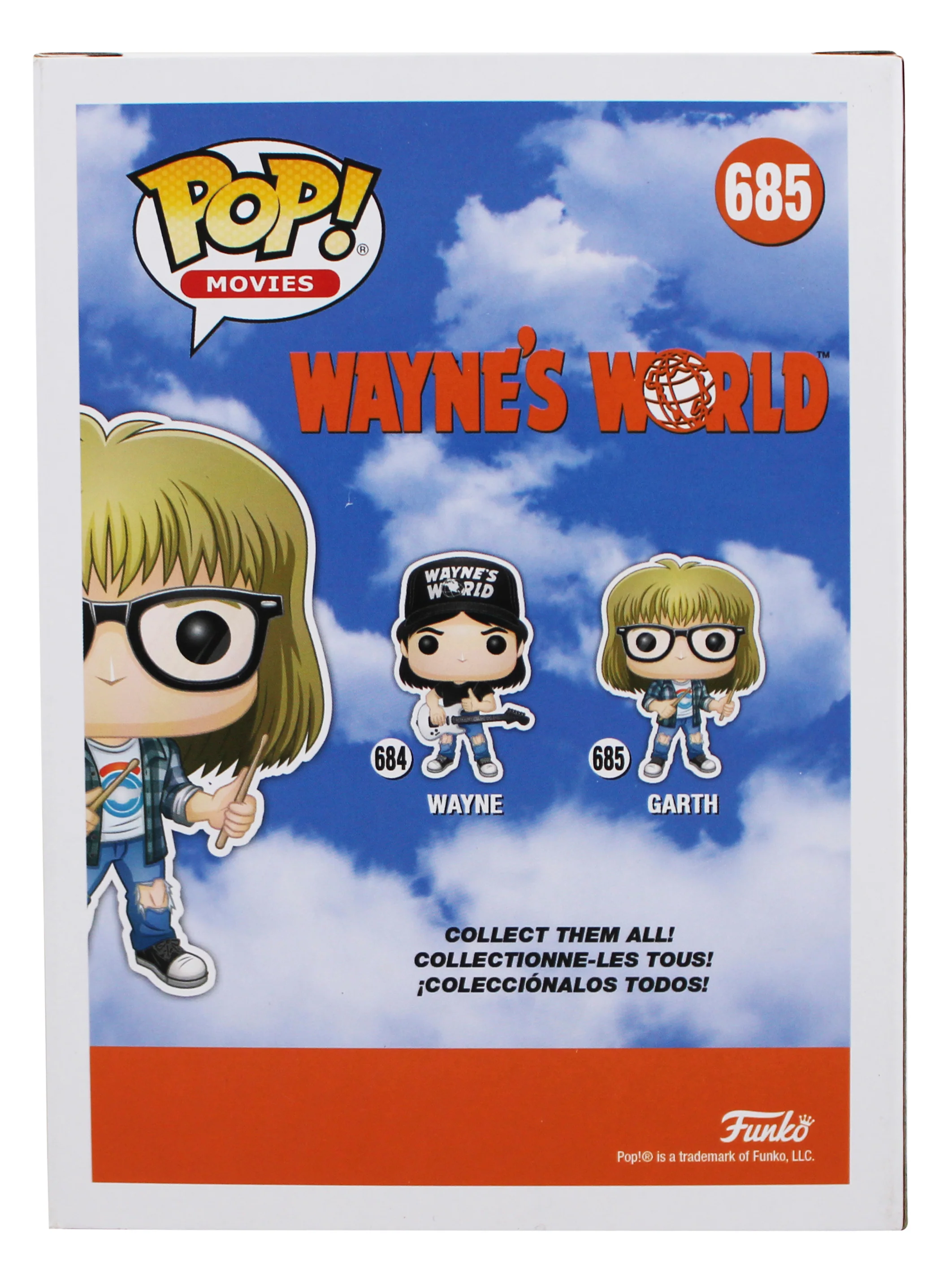 Dana Carvey Wayne's World Signed Garth #685 Funko Pop Vinyl Figure BAS #BJ033004 - Image 5