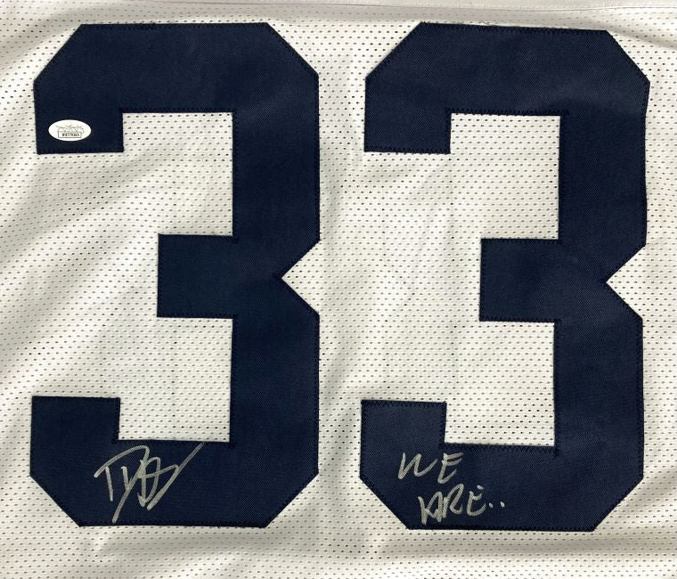 Dani Dennis-Sutton Penn State Signed White Football Jersey We Are JSA - Image 2