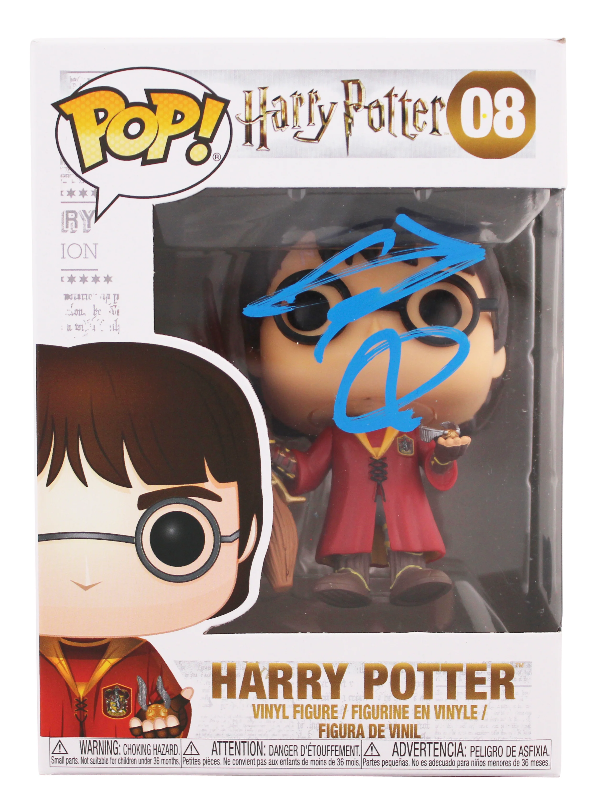 Daniel Radcliffe Harry Potter Authentic Signed #08 Funko Pop Vinyl Figure BAS - Image 2