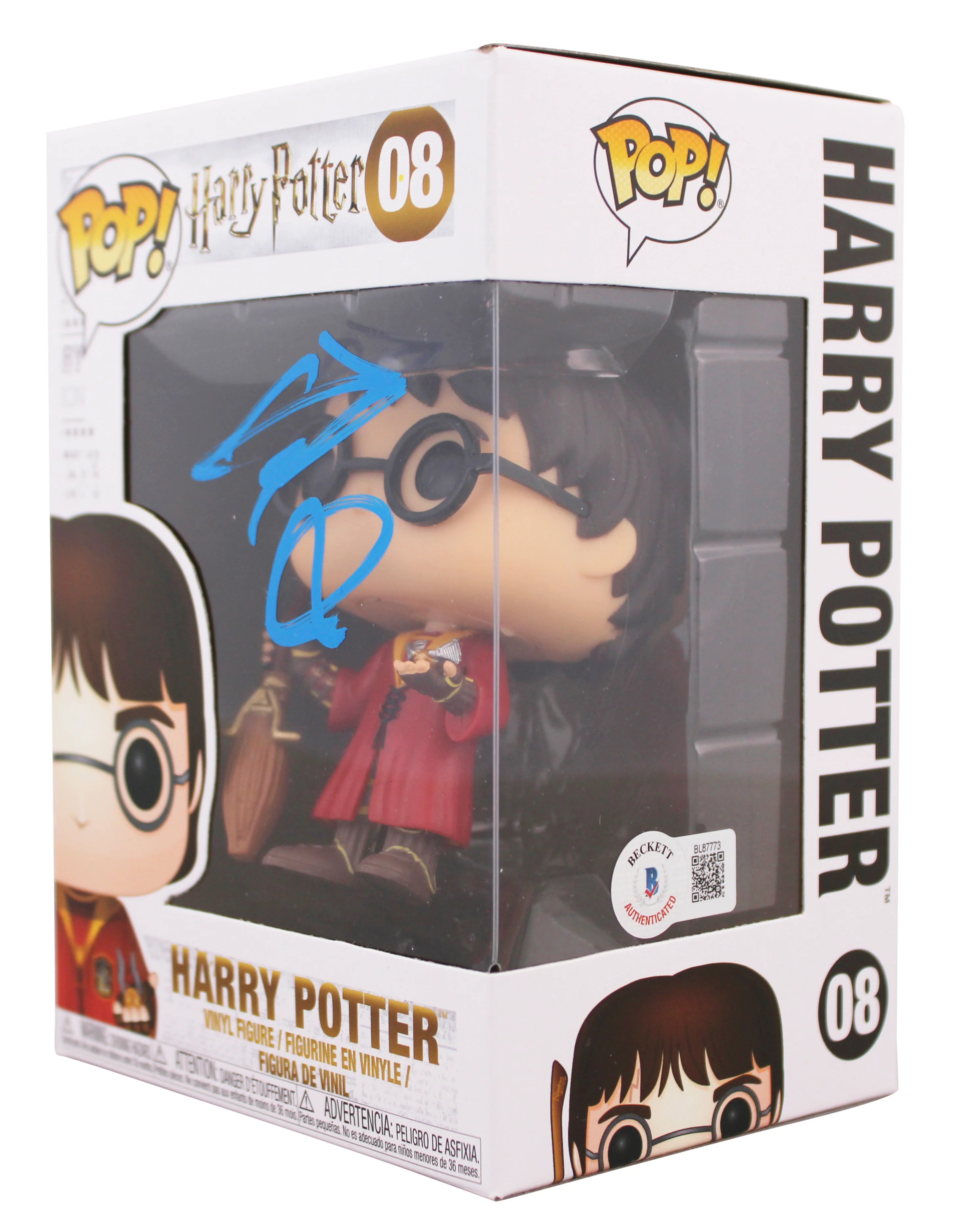 Daniel Radcliffe Harry Potter Authentic Signed #08 Funko Pop Vinyl Figure BAS - Image 3