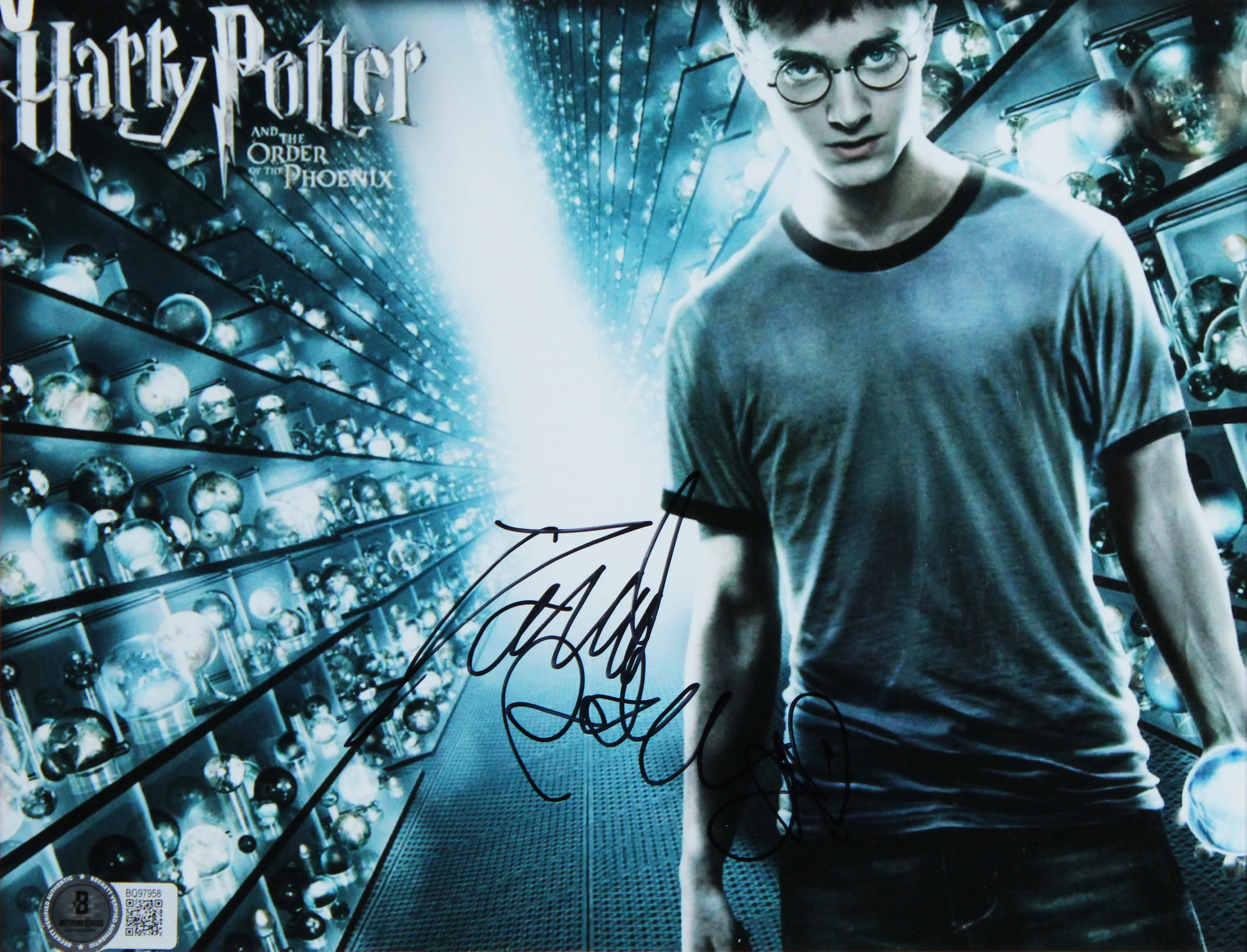 Daniel Radcliffe Harry Potter Authentic Signed 8x10 Framed Photo BAS #BQ97958 - Image 3
