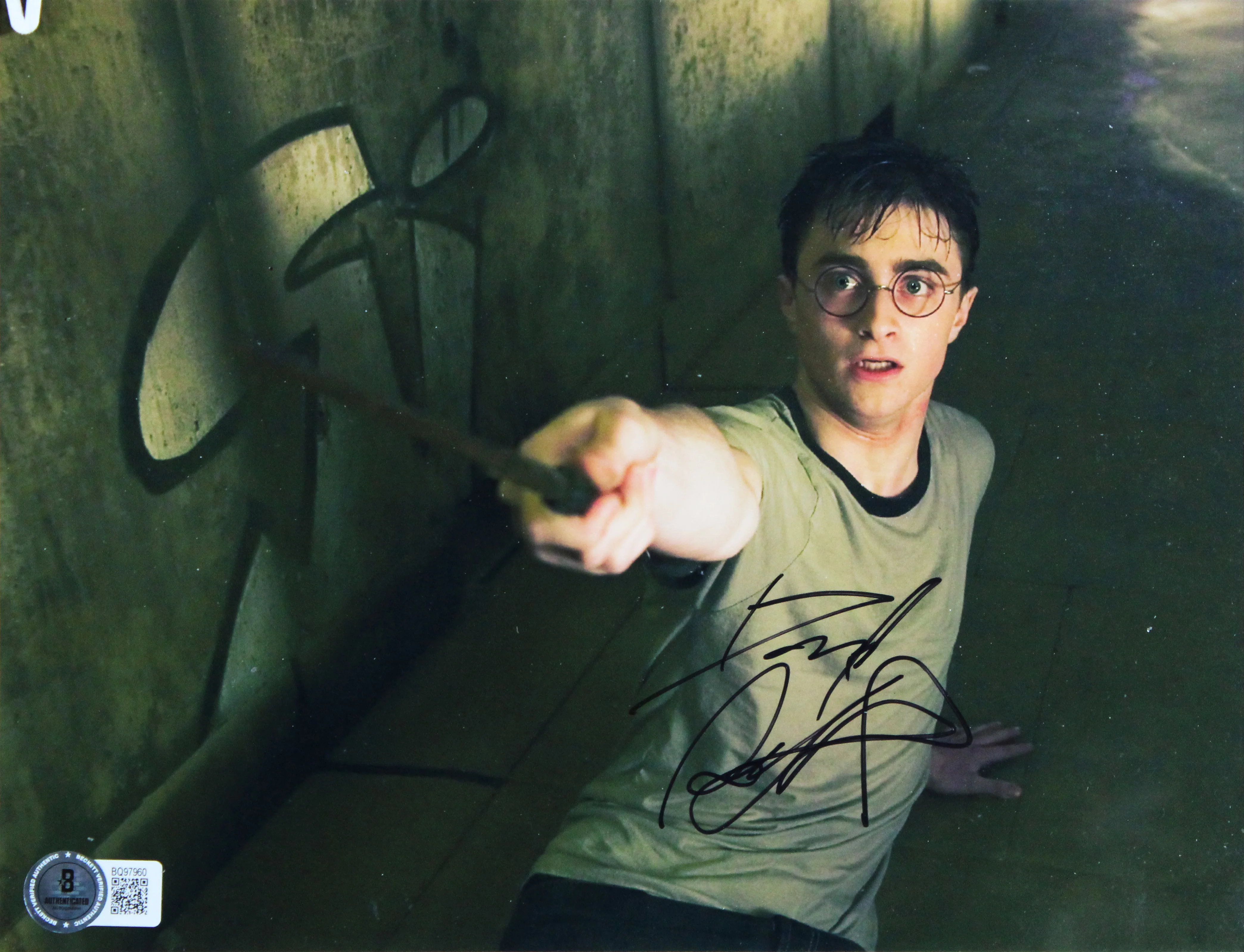 Daniel Radcliffe Harry Potter & Order Of The Phoenix Signed Framed Photo BAS 2 - Image 3