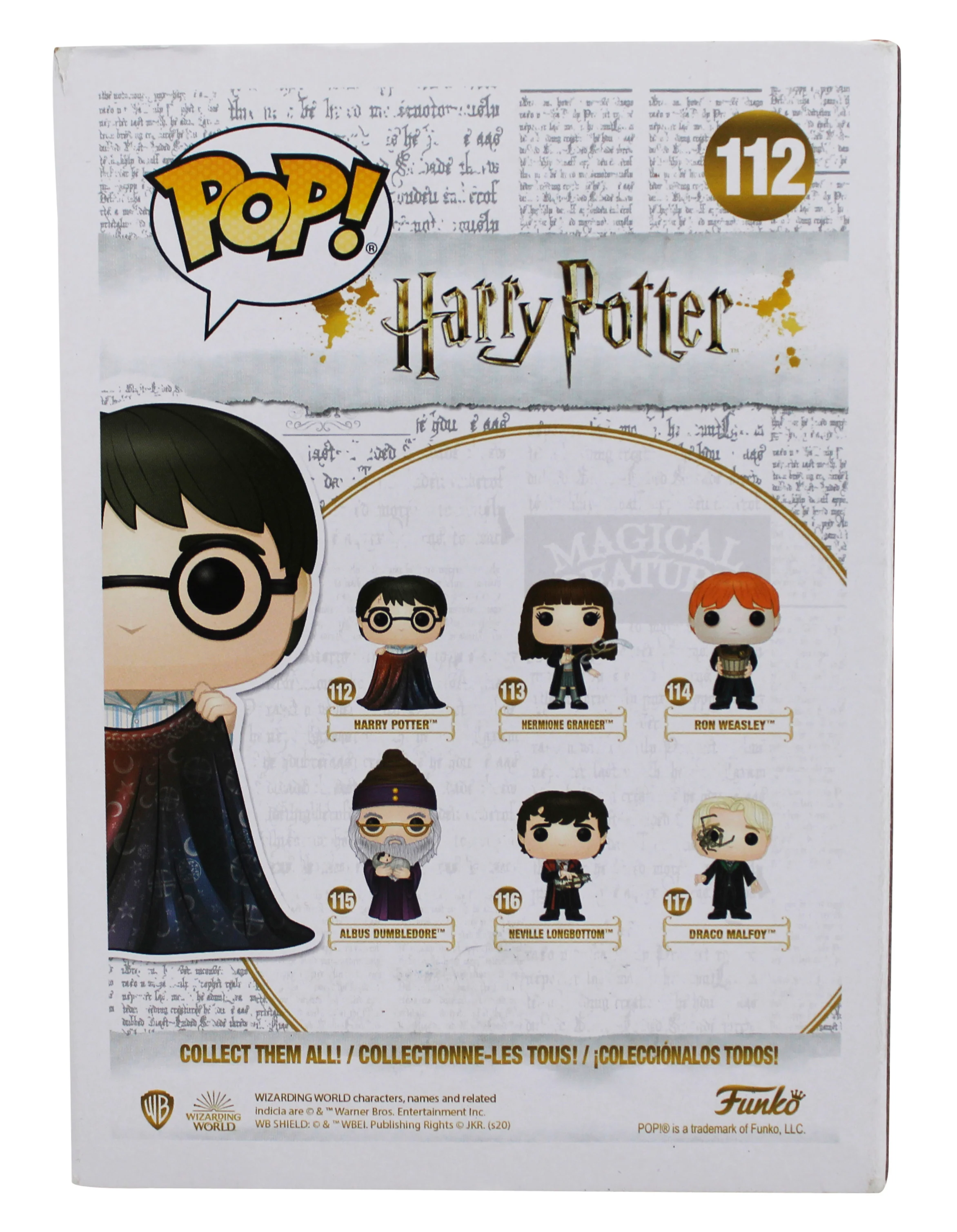 Daniel Radcliffe Harry Potter Signed #112 Funko Pop Vinyl Figure PSA #AP84500 - Image 5