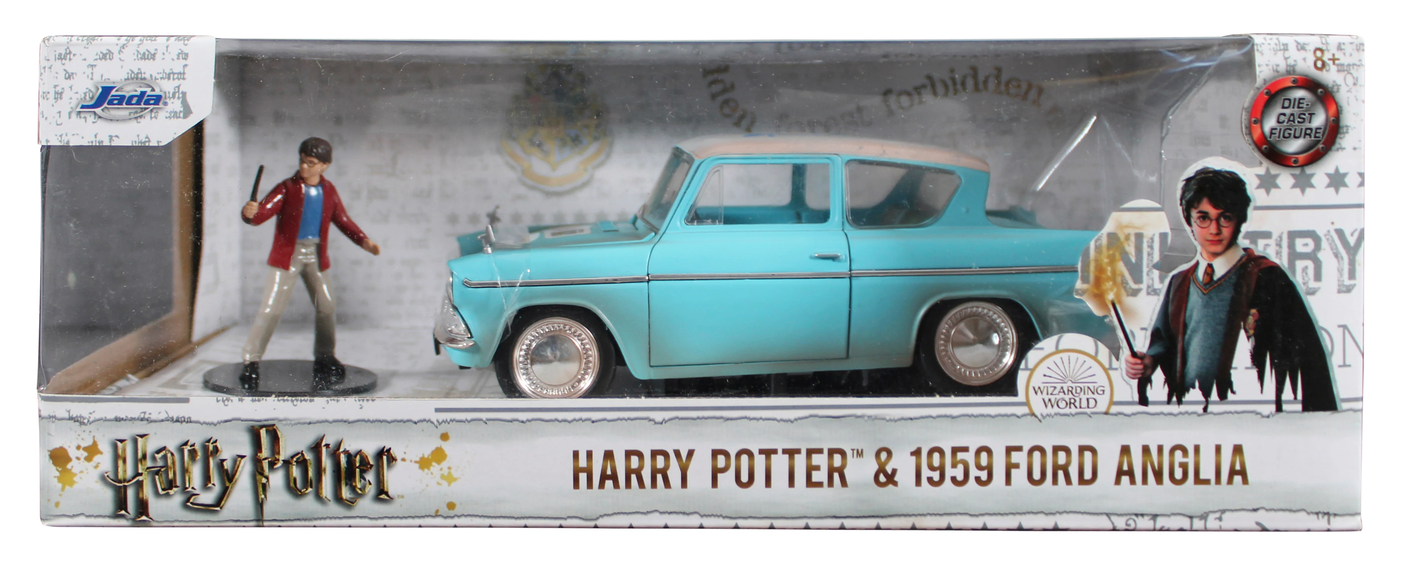 Daniel Radcliffe Harry Potter Signed Jada 1959 Ford Anglia Die Cast Car BAS - Image 10