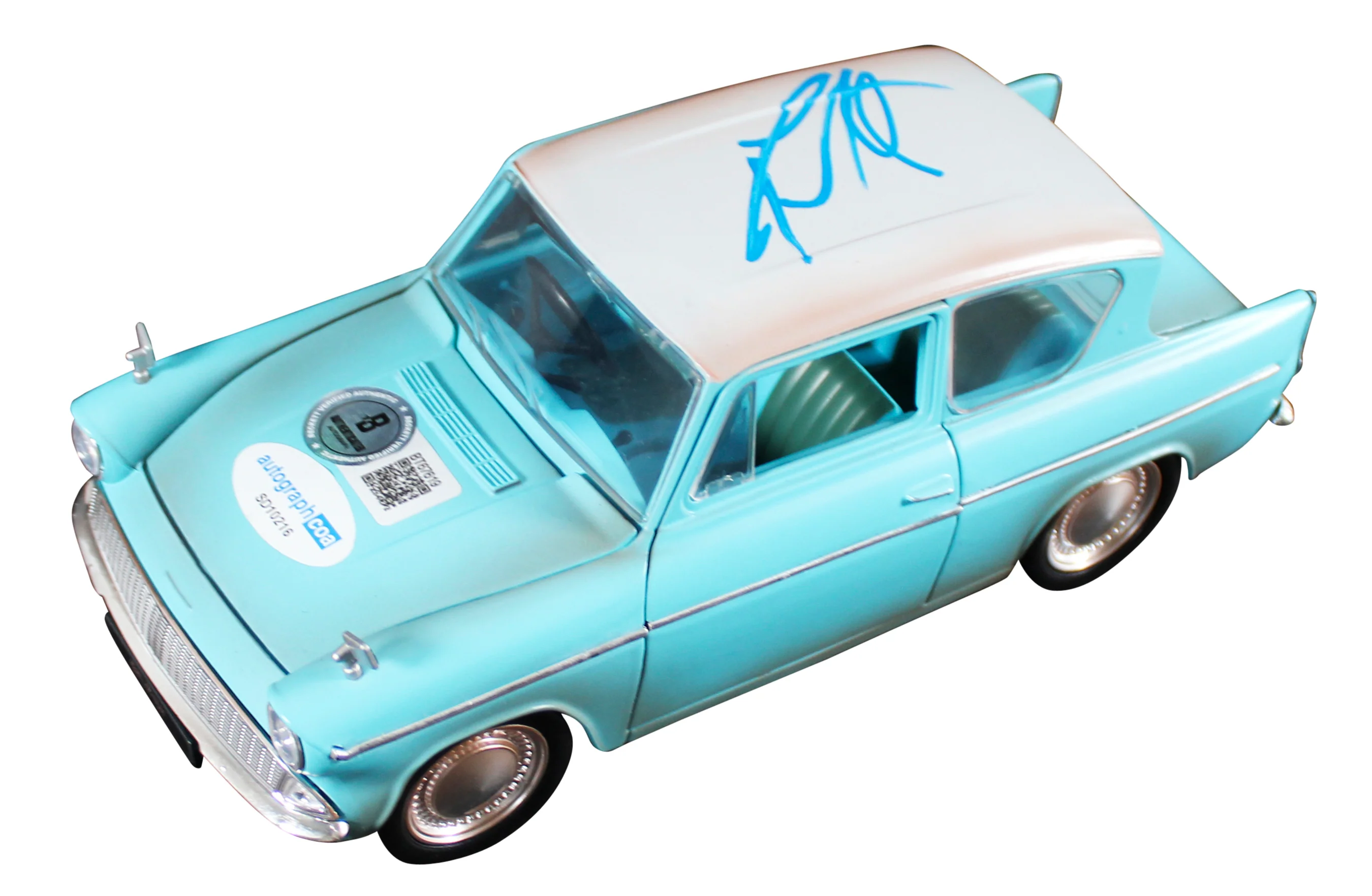 Daniel Radcliffe Harry Potter Signed Jada 1959 Ford Anglia Die Cast Car BAS - Image 3