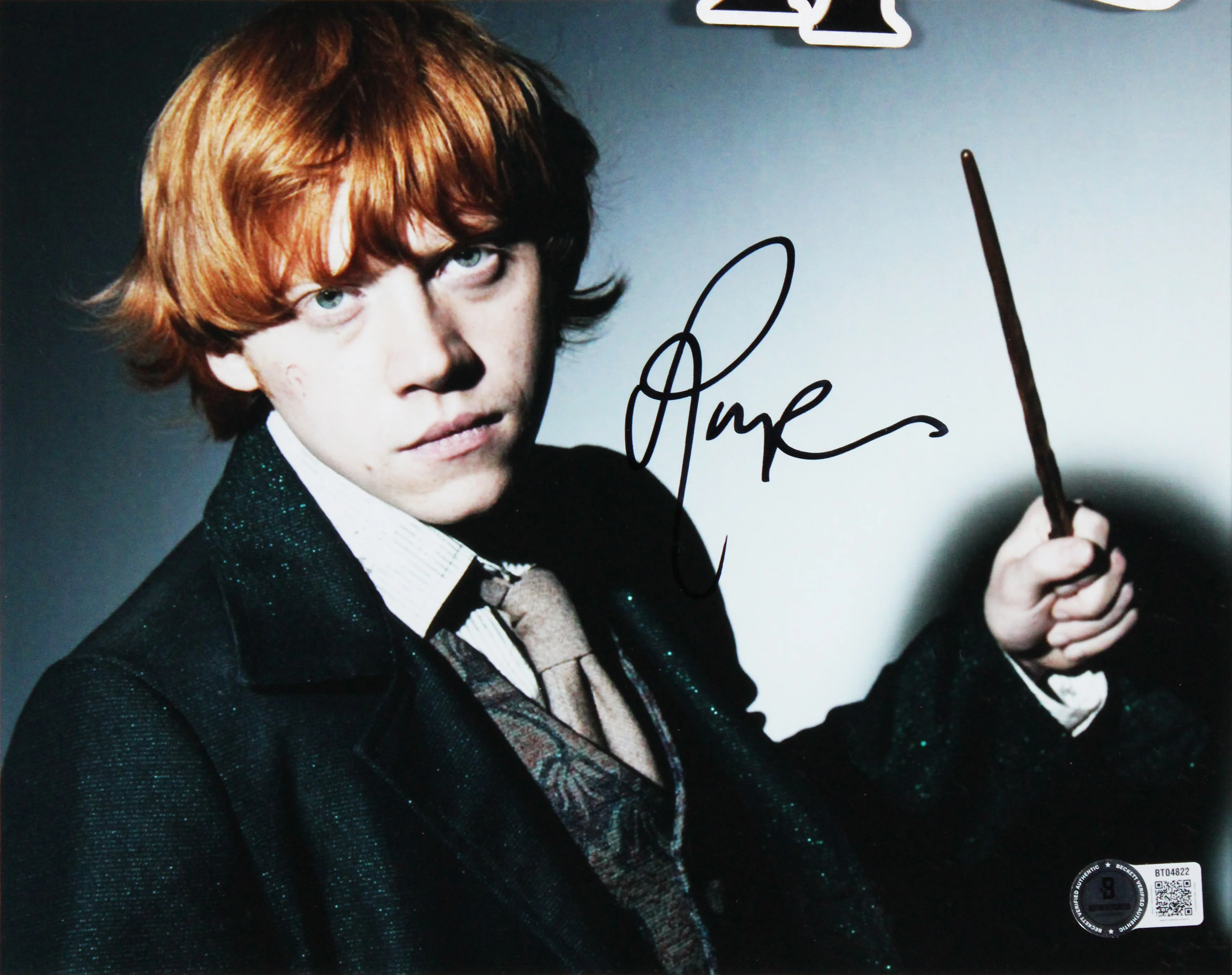 Daniel Radcliffe & Rupert Grint Harry Potter Signed 8x10 Framed Photo BAS 1 - Image 4