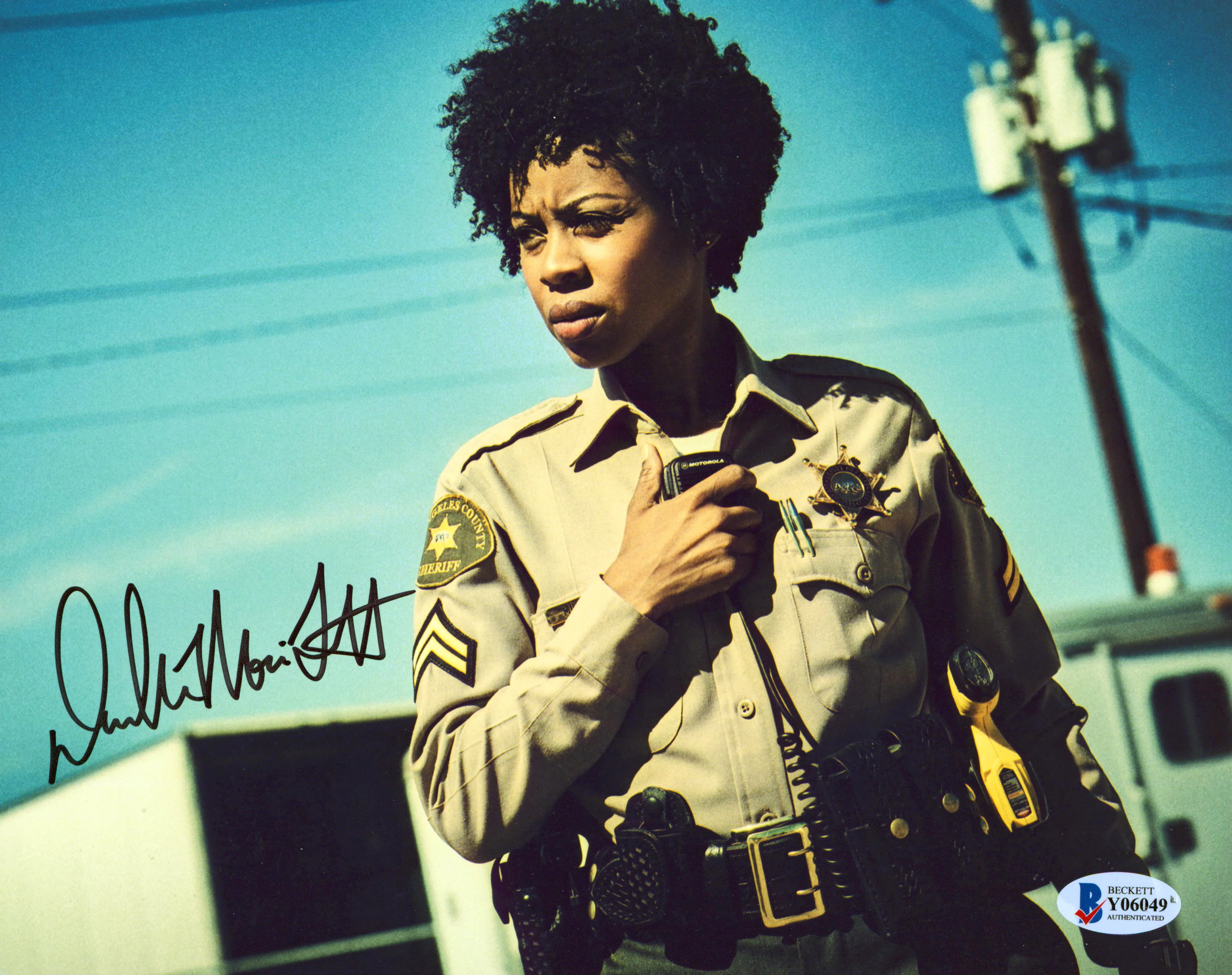 Danielle Monet Truitt Deputy Authentic Signed 8x10 Photo Autographed BAS #Y06049 - Image 2