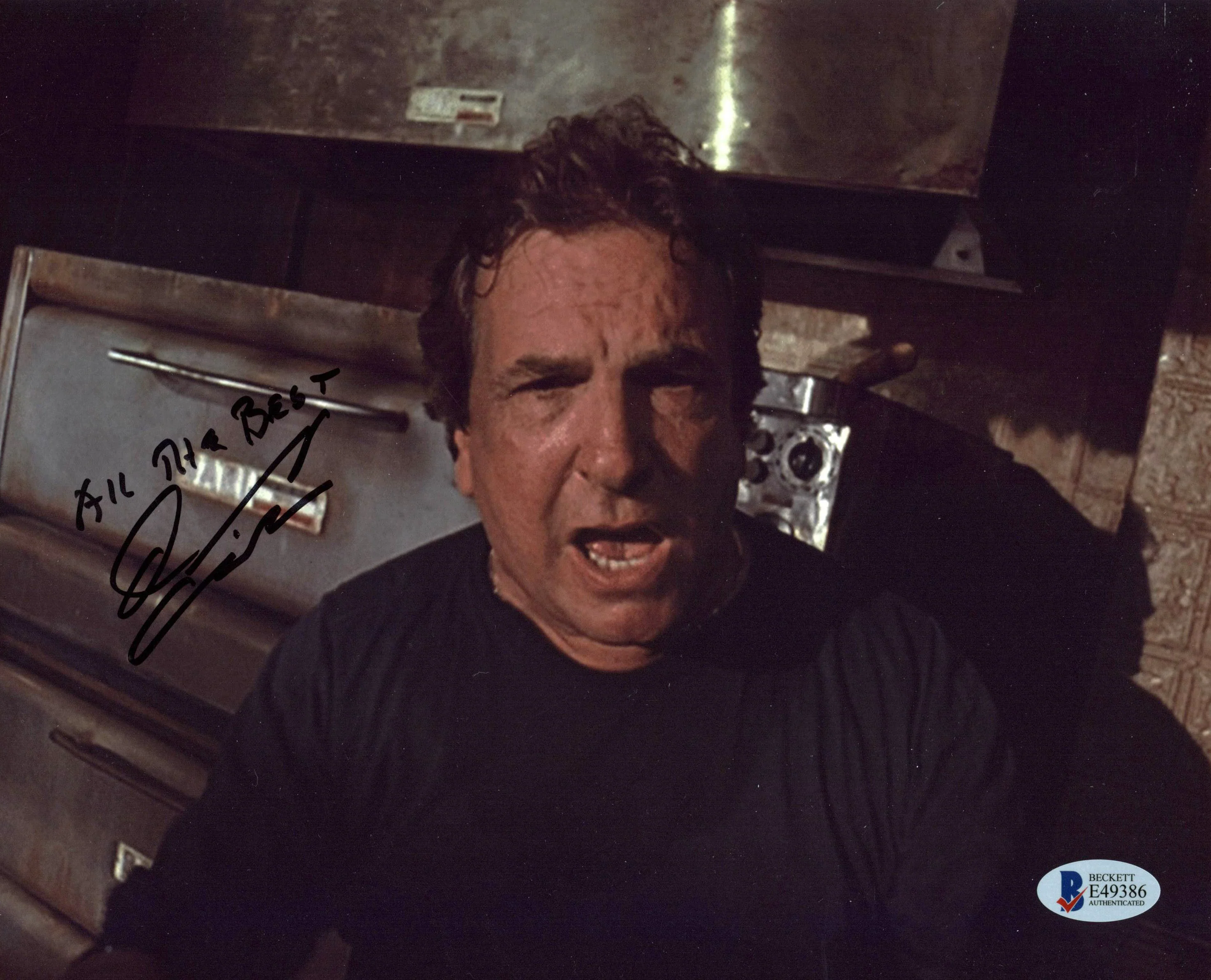 Danny Aiello Do the Right Thing Authentic Signed 8x10 Photo BAS #E49386 - Image 2