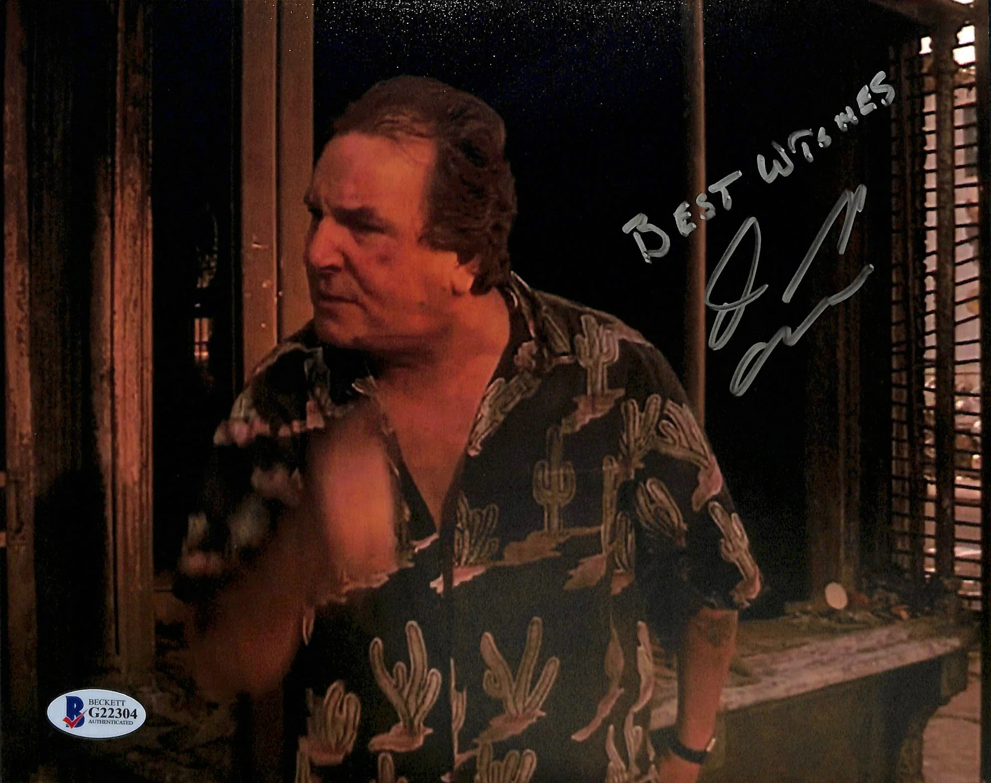 Danny Aiello Do the Right Thing Authentic Signed 8x10 Photo BAS #G22304 - Image 2