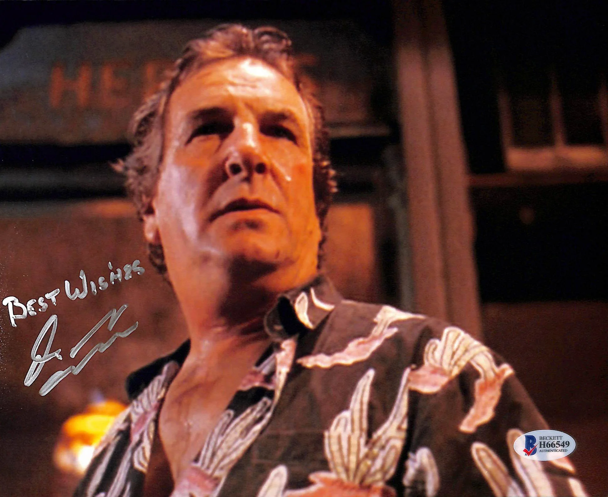 Danny Aiello Do the Right Thing Authentic Signed 8x10 Photo BAS #H66549 - Image 2