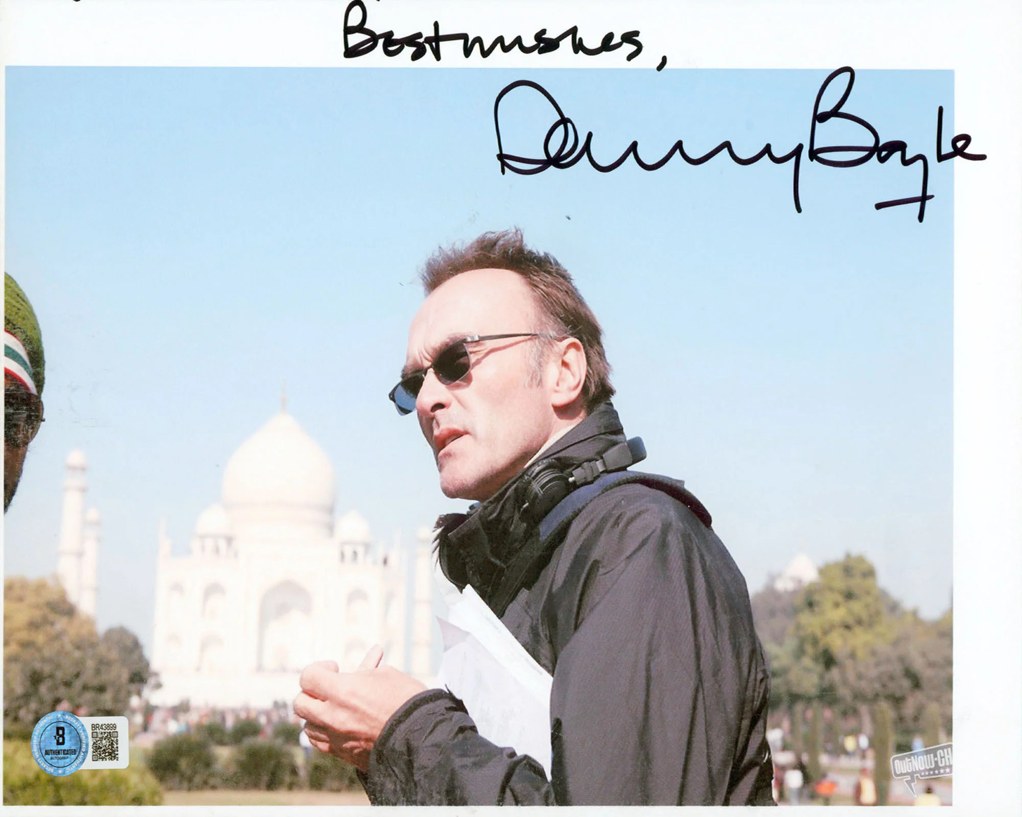 Danny Boyle Slumdog Millionaire "Best Wishes" Signed 7.75x11 Photo BAS #BR43899 - Image 2