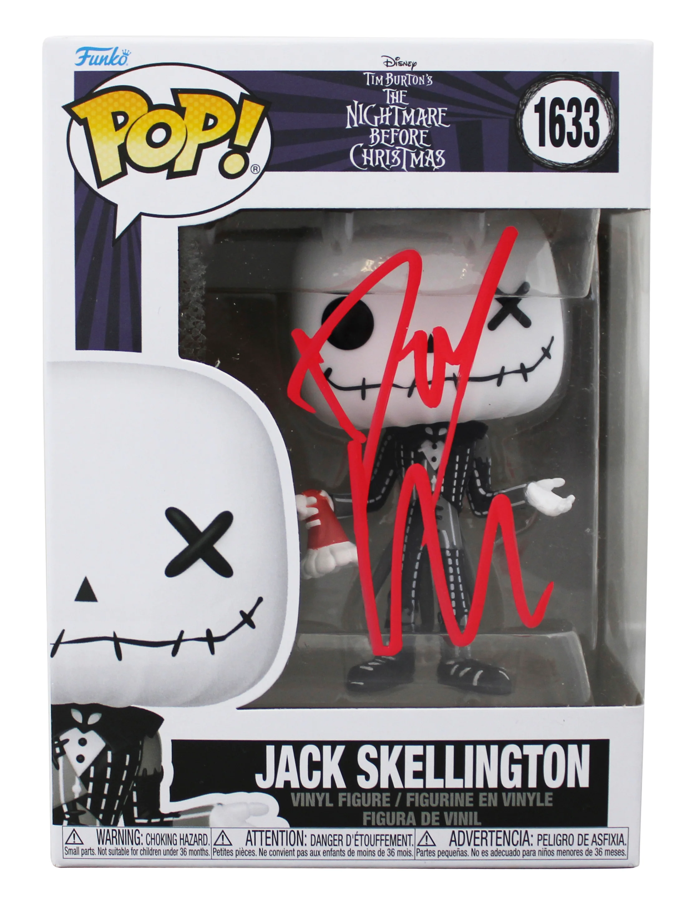 Danny Elfman The Nightmare Before Christmas Signed #1633 Funko Pop Figure JSA - Image 2