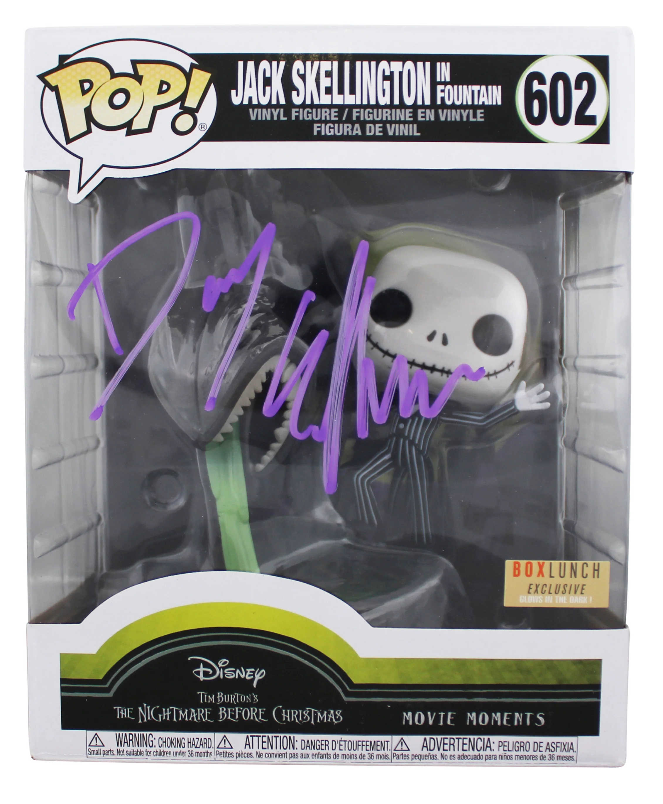 Danny Elfman The Nightmare Before Christmas Signed #602 Funko Pop Figure JSA - Image 2