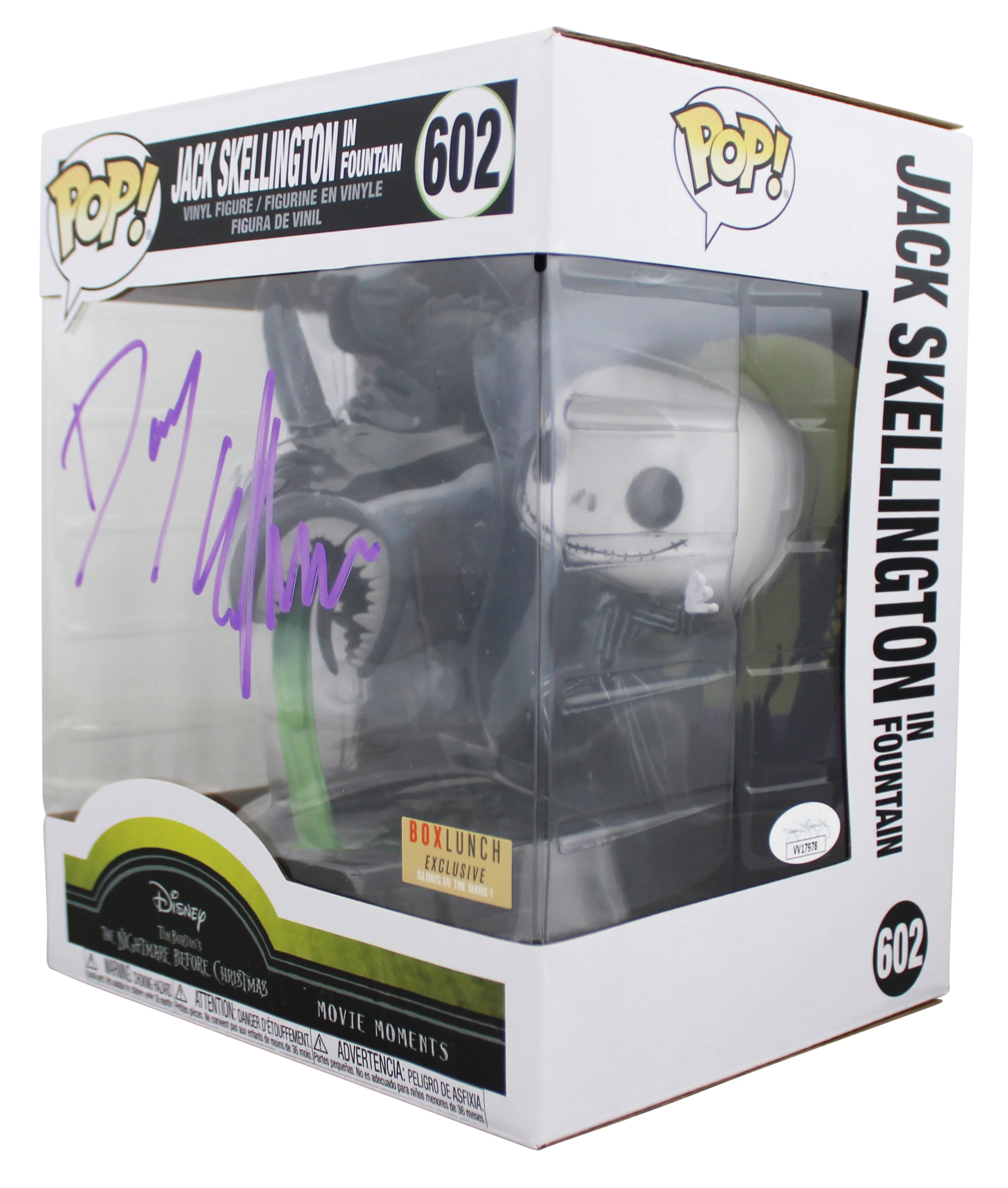 Danny Elfman The Nightmare Before Christmas Signed #602 Funko Pop Figure JSA - Image 3