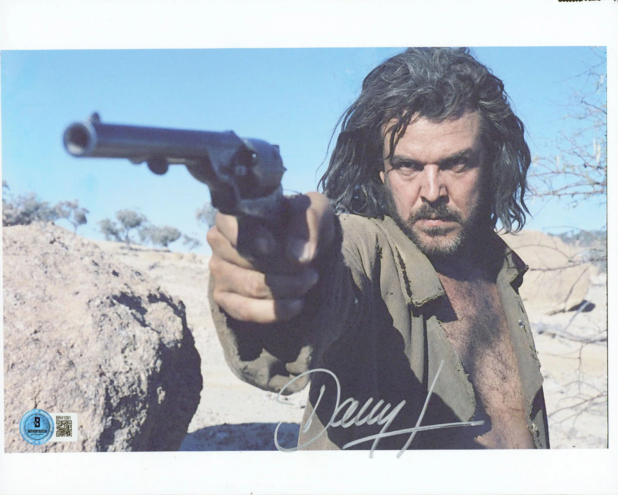 Danny Huston The Proposition Authentic Signed 8.5x11 Photo BAS #BS41091
