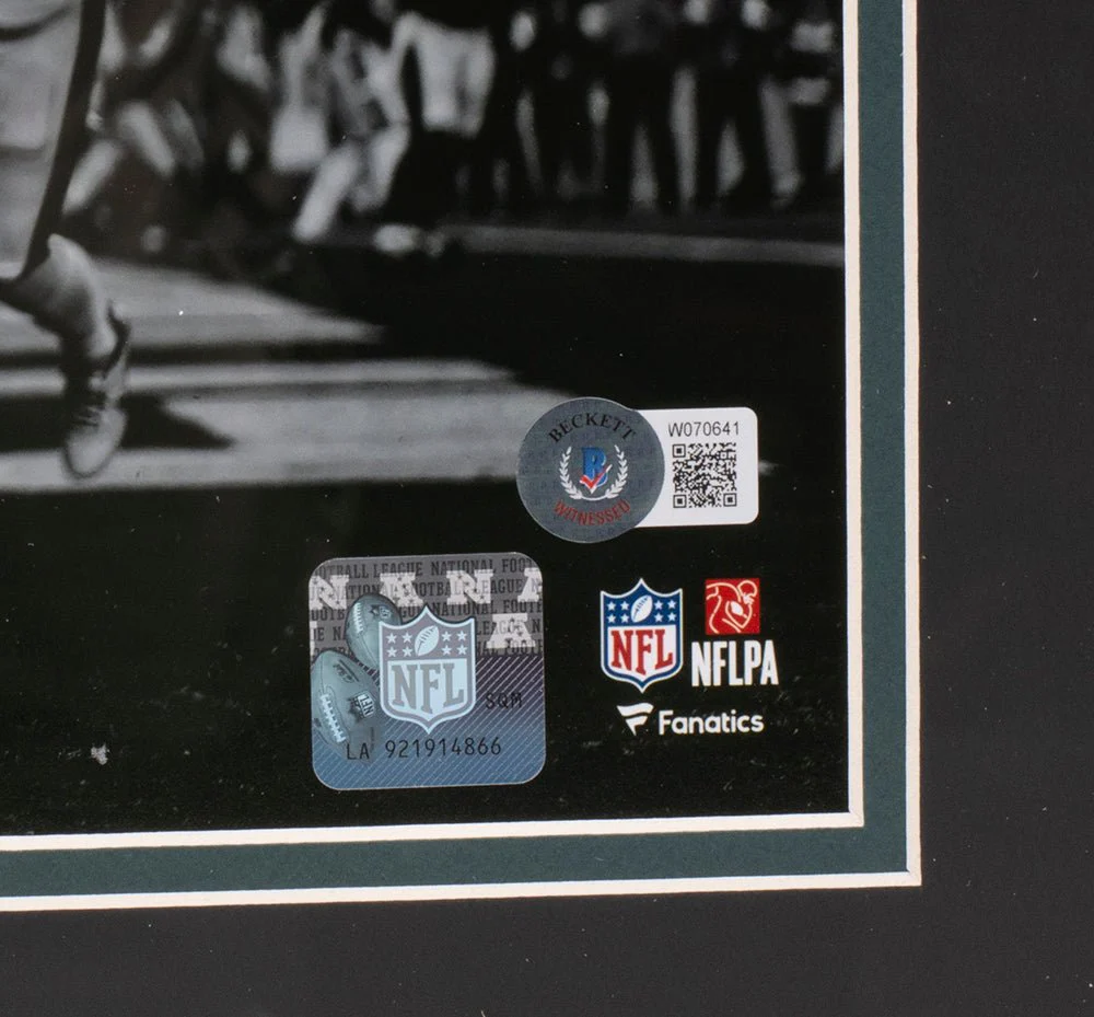 Darius Slay Signed Framed Philadelphia Eagles 11x14 Spotlight Football Photo BAS - Image 3