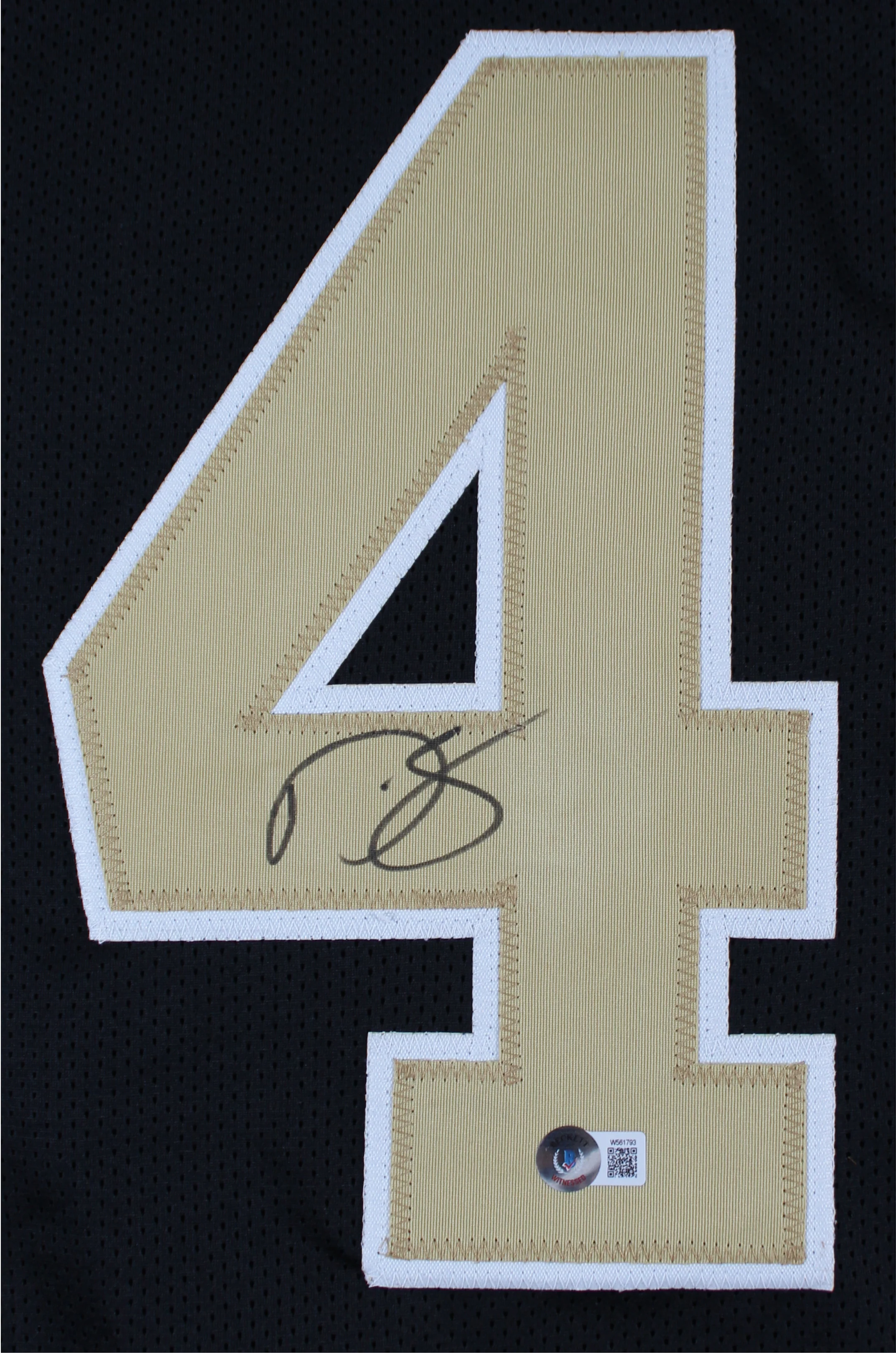 Darren Sproles Authentic Signed Black Pro Style Jersey BAS Witnessed - Image 3