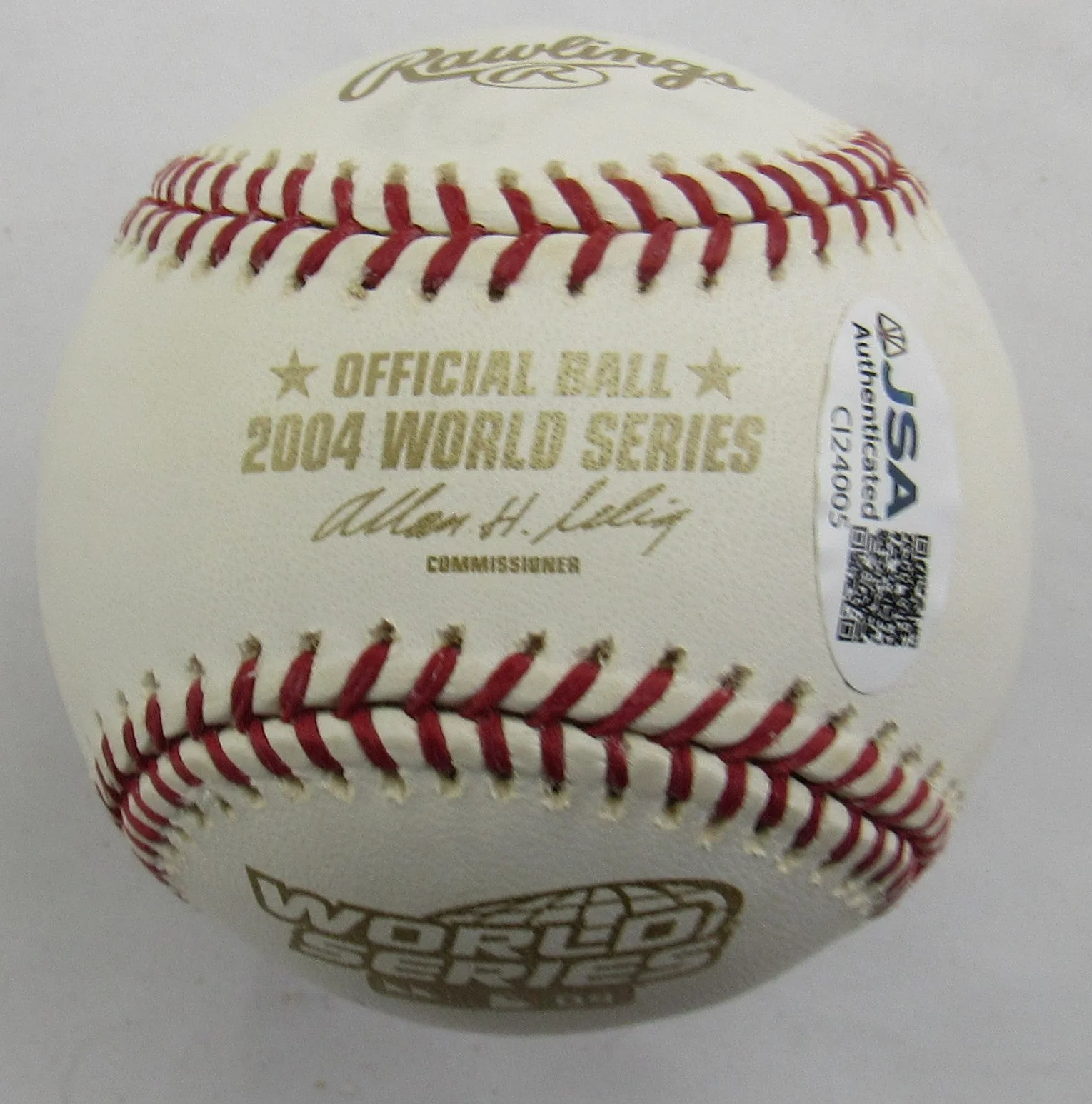 Terry Francona Theo Epstein Signed Auto Baseball JSA CI24005 - Image 4