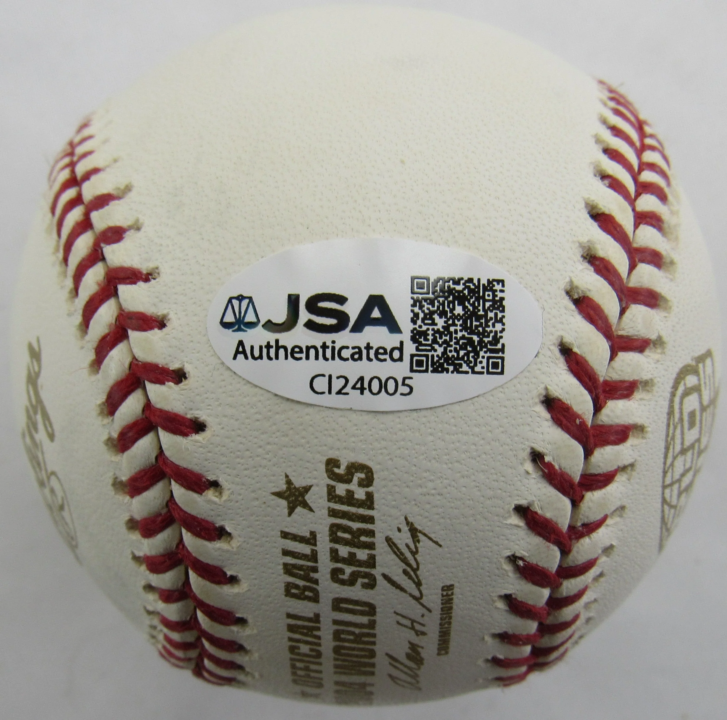 Terry Francona Theo Epstein Signed Auto Baseball JSA CI24005 - Image 5
