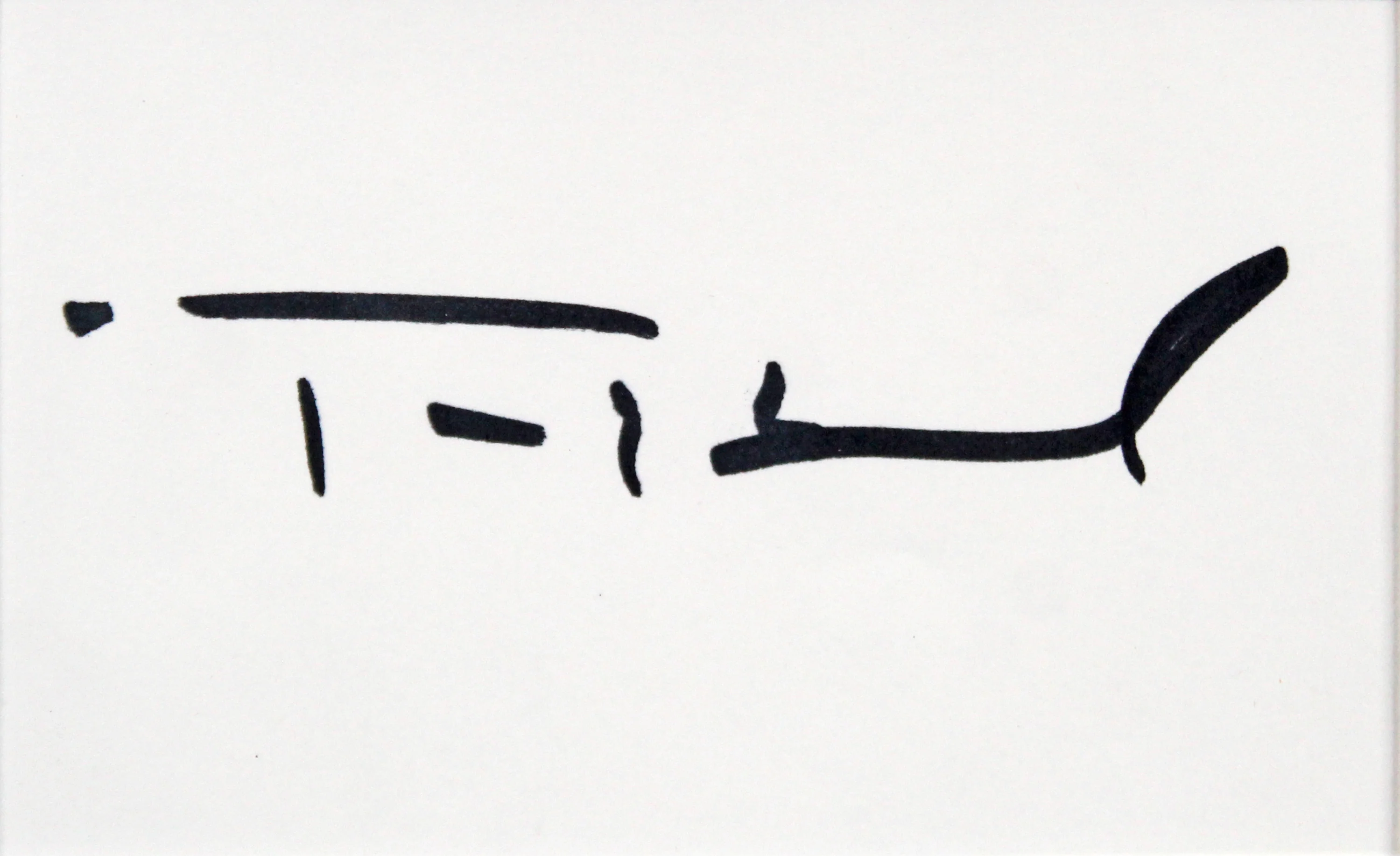Daryl Hannah & Tom Hanks Splash Signed Index Card Framed Display BAS #AC26577 - Image 3